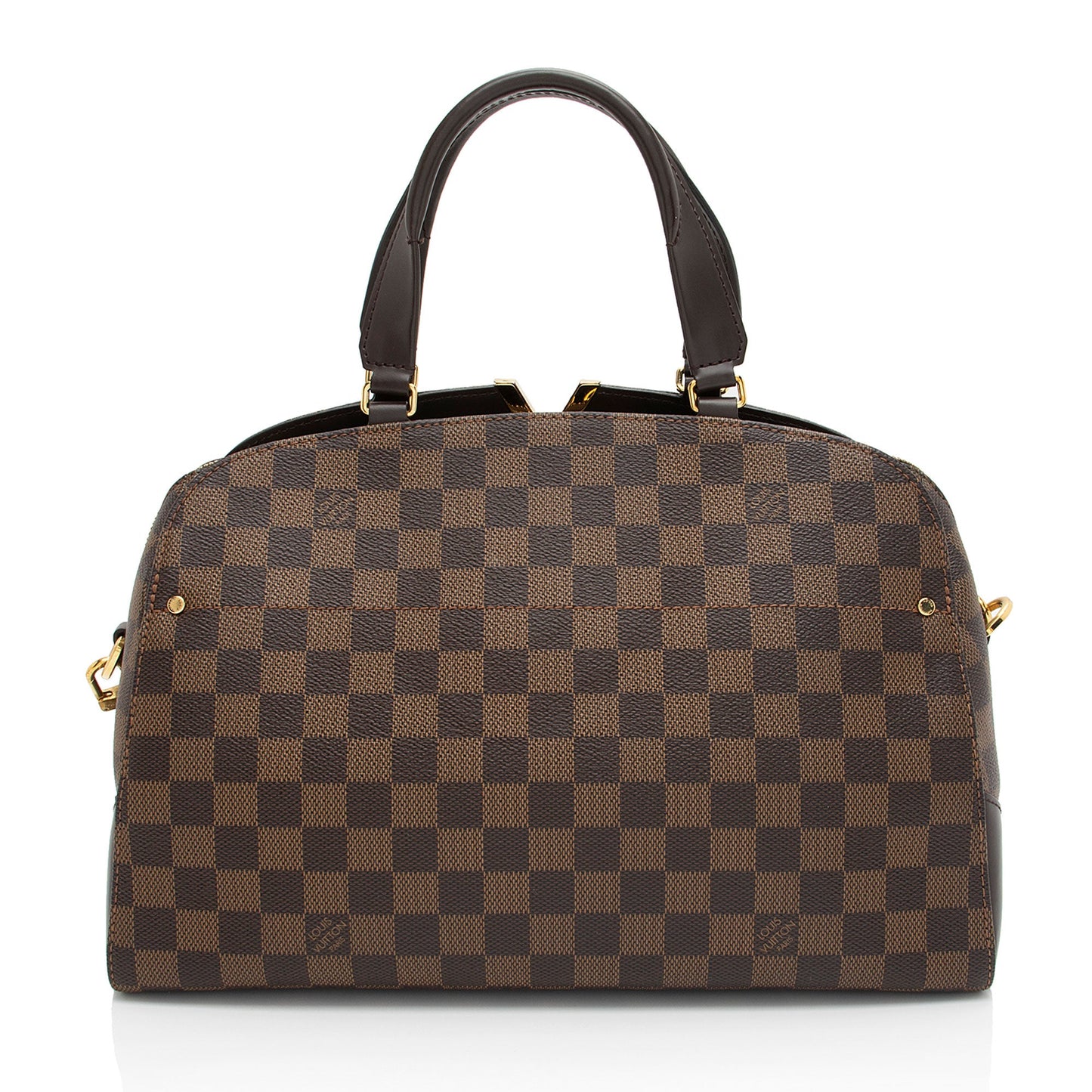 Louis Vuitton Damier Ebene Kensington Bowling Satchel (SHF-aBifAN)