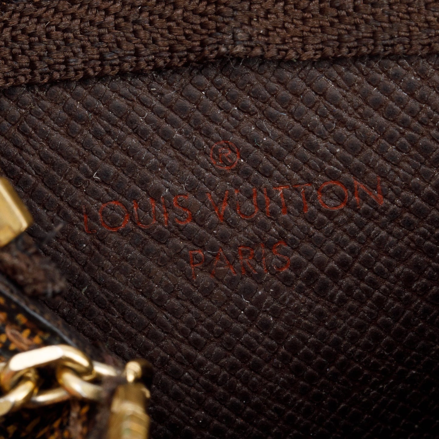 Louis Vuitton Damier Ebene Key Pouch
