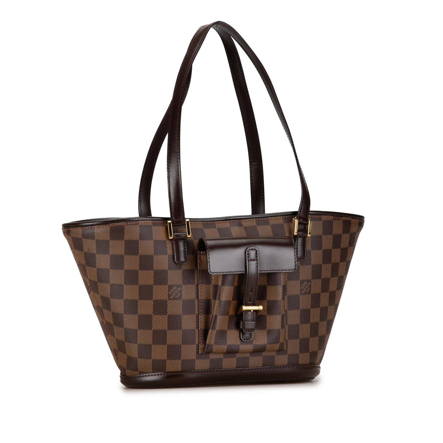 Louis Vuitton Damier Ebene Manosque PM (SHG-r2rtwJ)