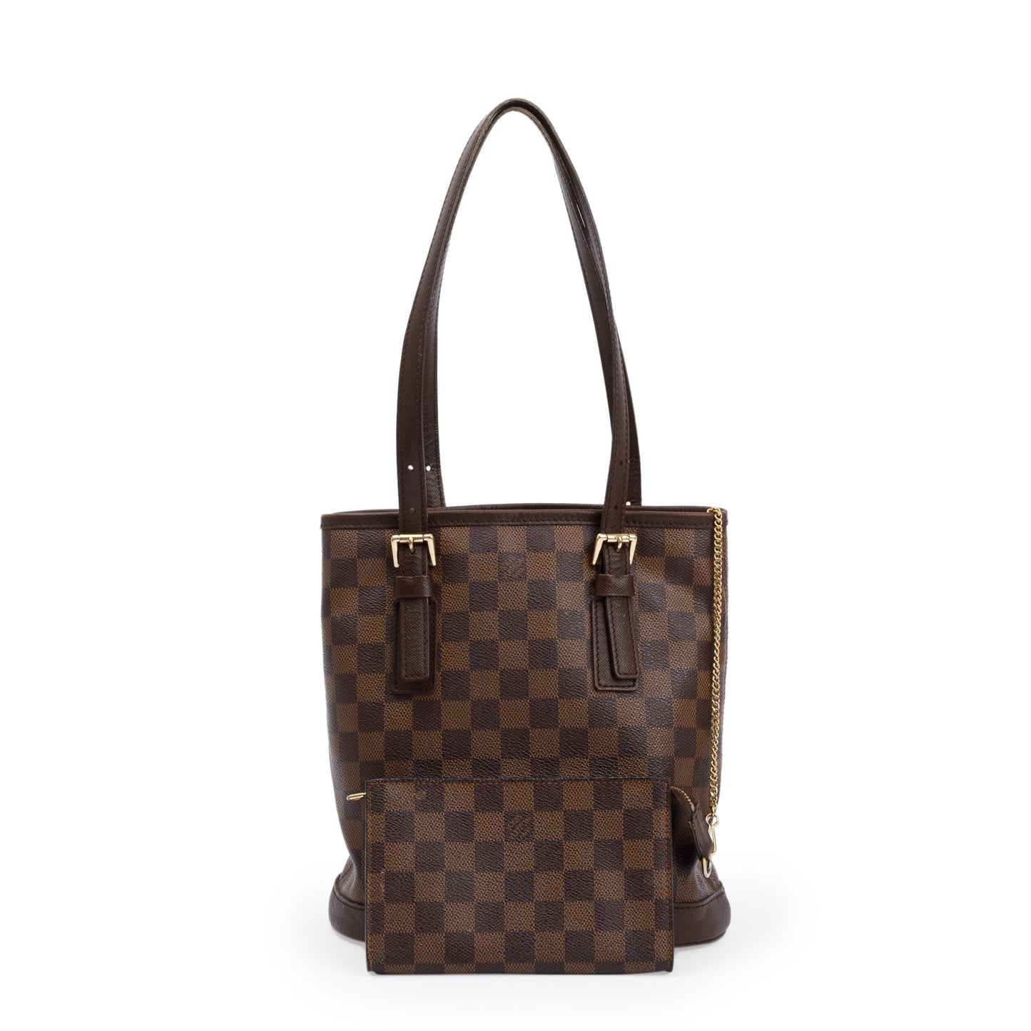 Louis Vuitton Damier Ebene Marais Bucket Bag