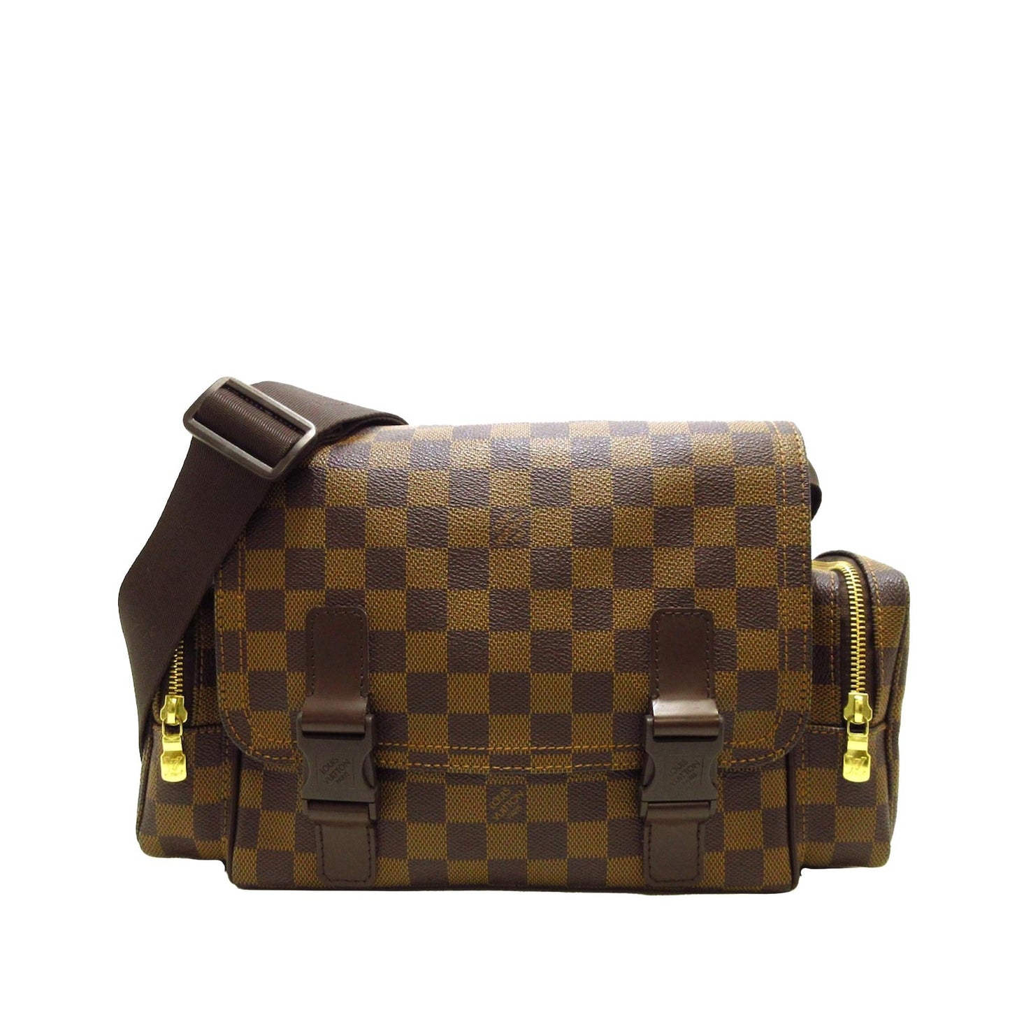 Louis Vuitton Damier Ebene Melville Reporter (SHG-LR59Ny)