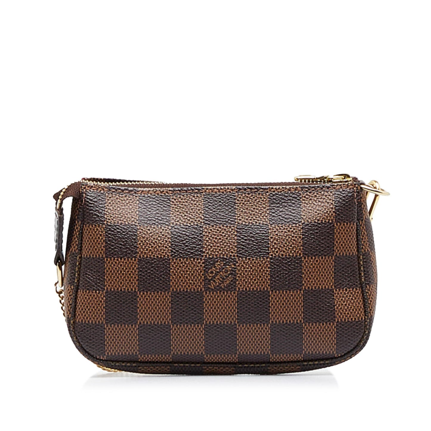 Louis Vuitton Damier Ebene Mini Pochette Accessoires TB (SHG-b1HUT0)