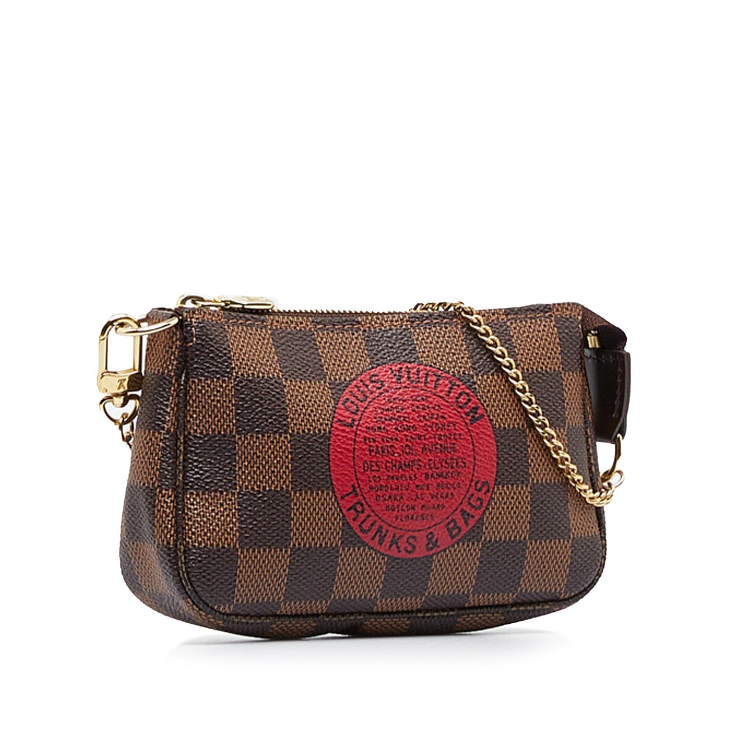 Louis Vuitton Damier Ebene Mini Pochette Accessoires TB (SHG-b1HUT0)