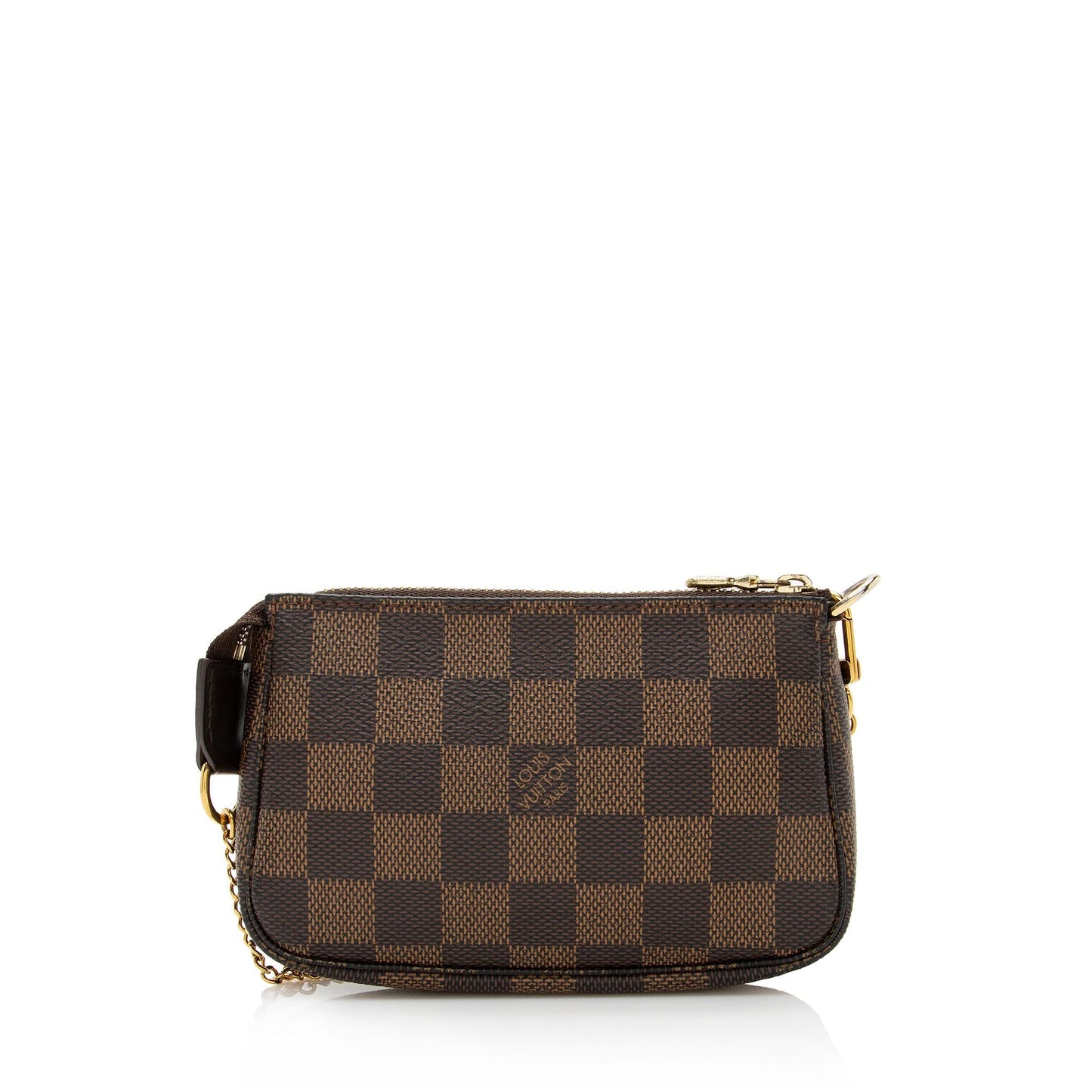 Louis Vuitton Damier Ebene Mini Pochette Accessoires (SHF-22540)