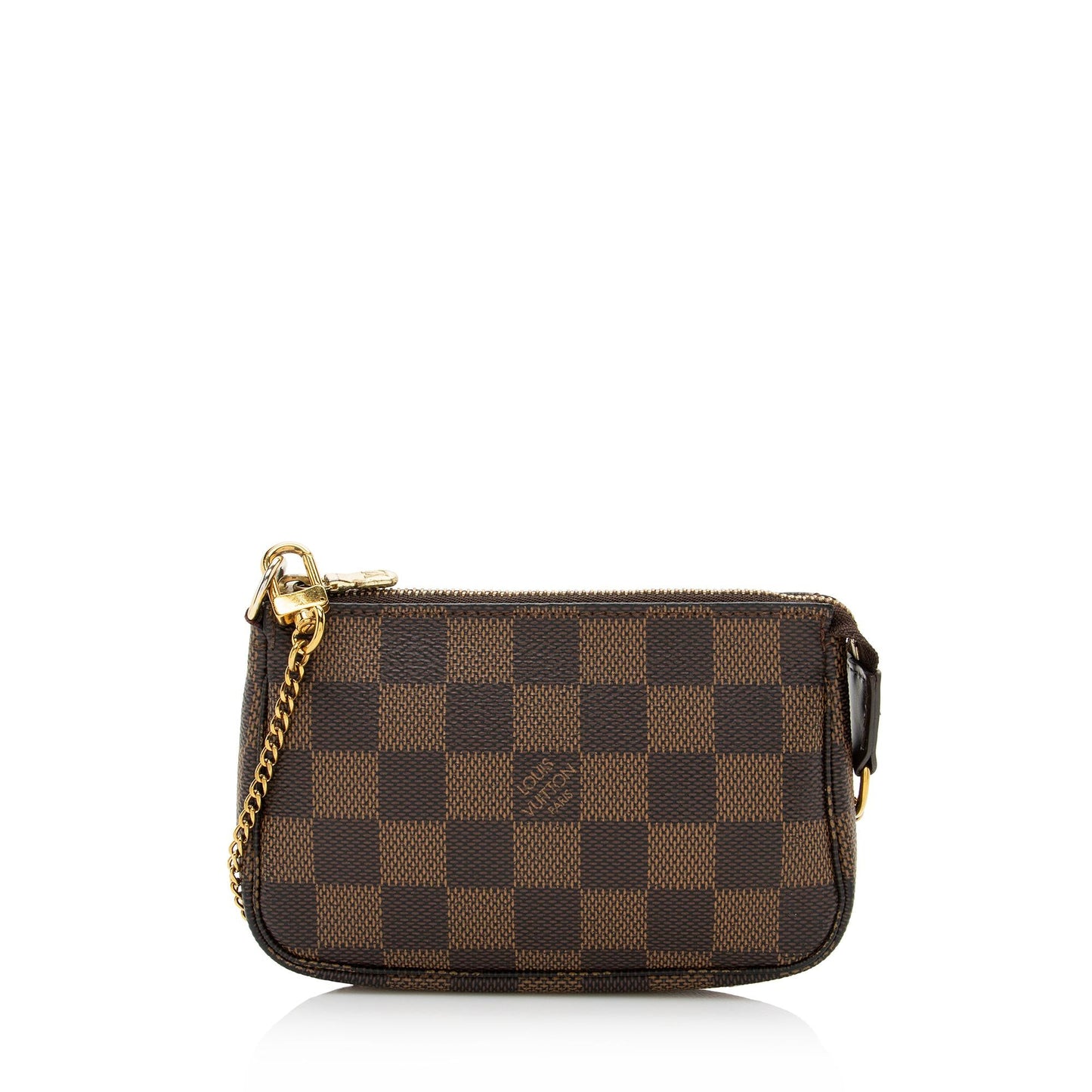 Louis Vuitton Damier Ebene Mini Pochette Accessoires (SHF-22540)