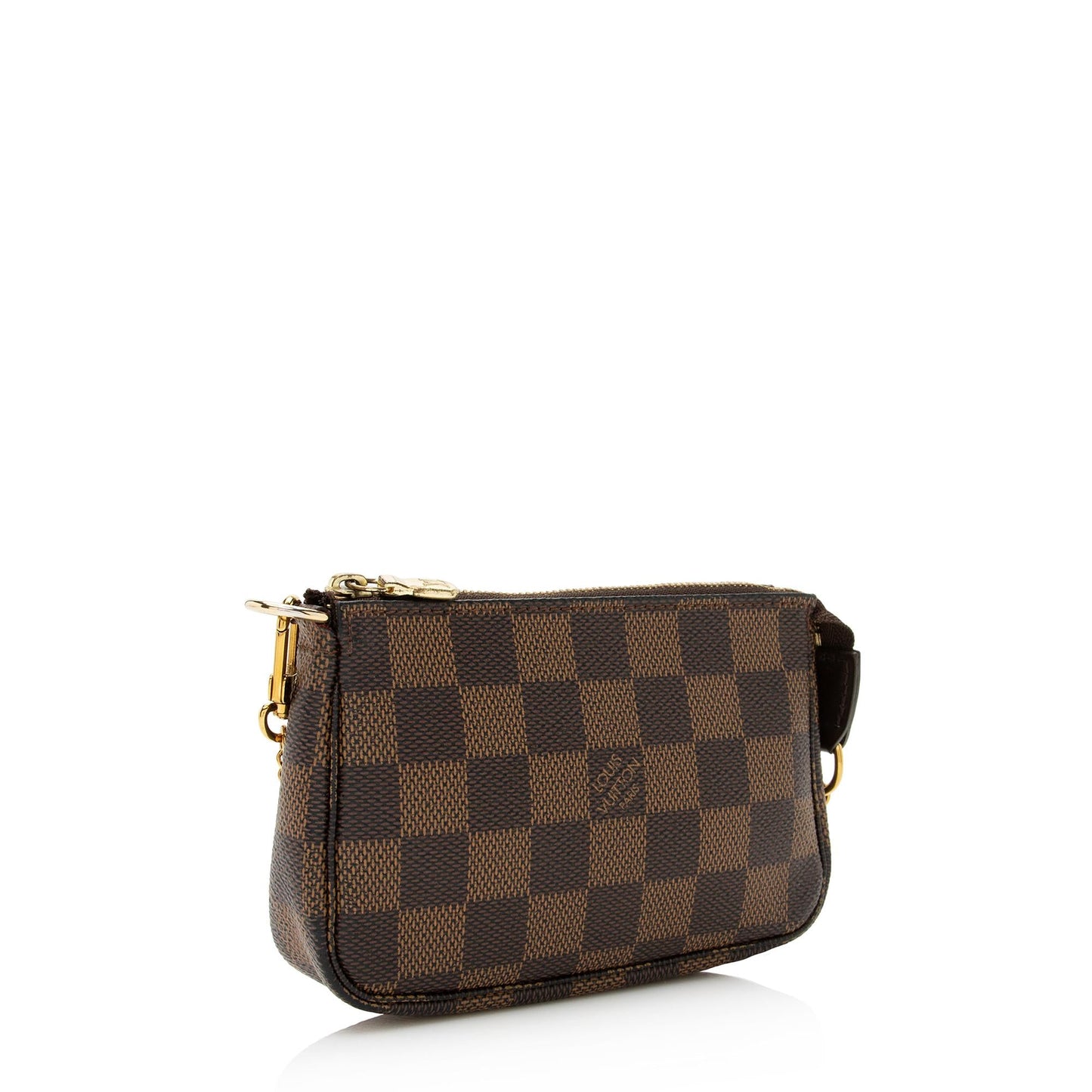 Louis Vuitton Damier Ebene Mini Pochette Accessoires (SHF-22540)