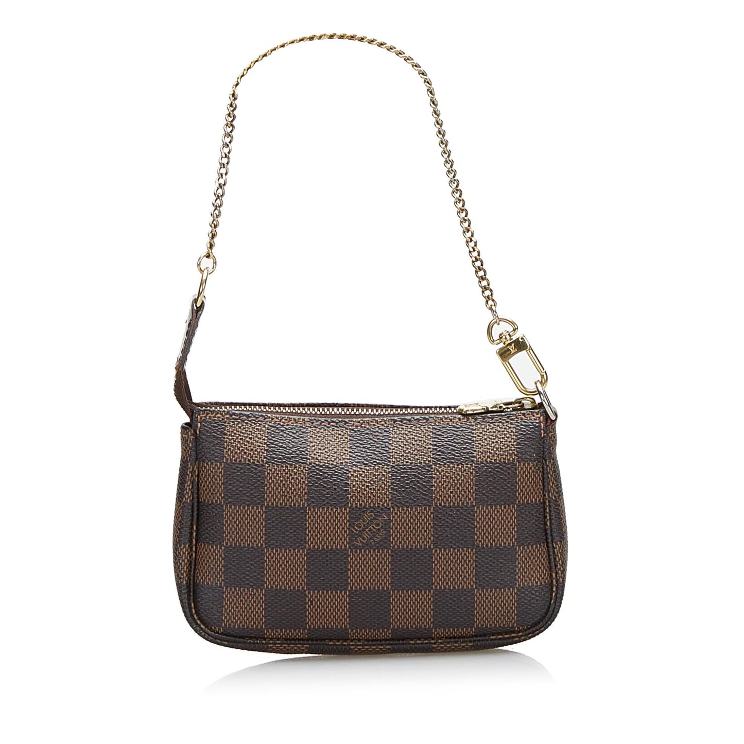 Louis Vuitton Damier Ebene Mini Pochette Accessoires (SHG-36364)