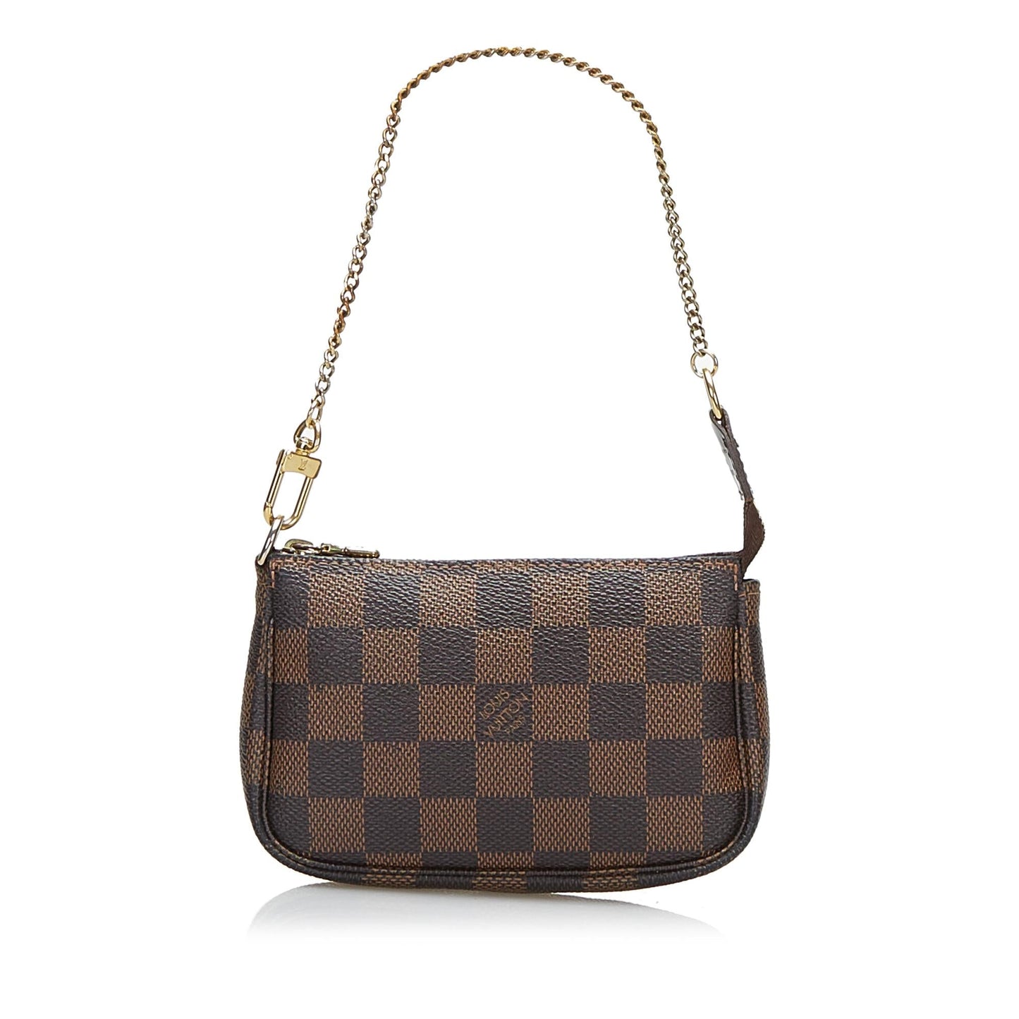 Louis Vuitton Damier Ebene Mini Pochette Accessoires (SHG-36364)