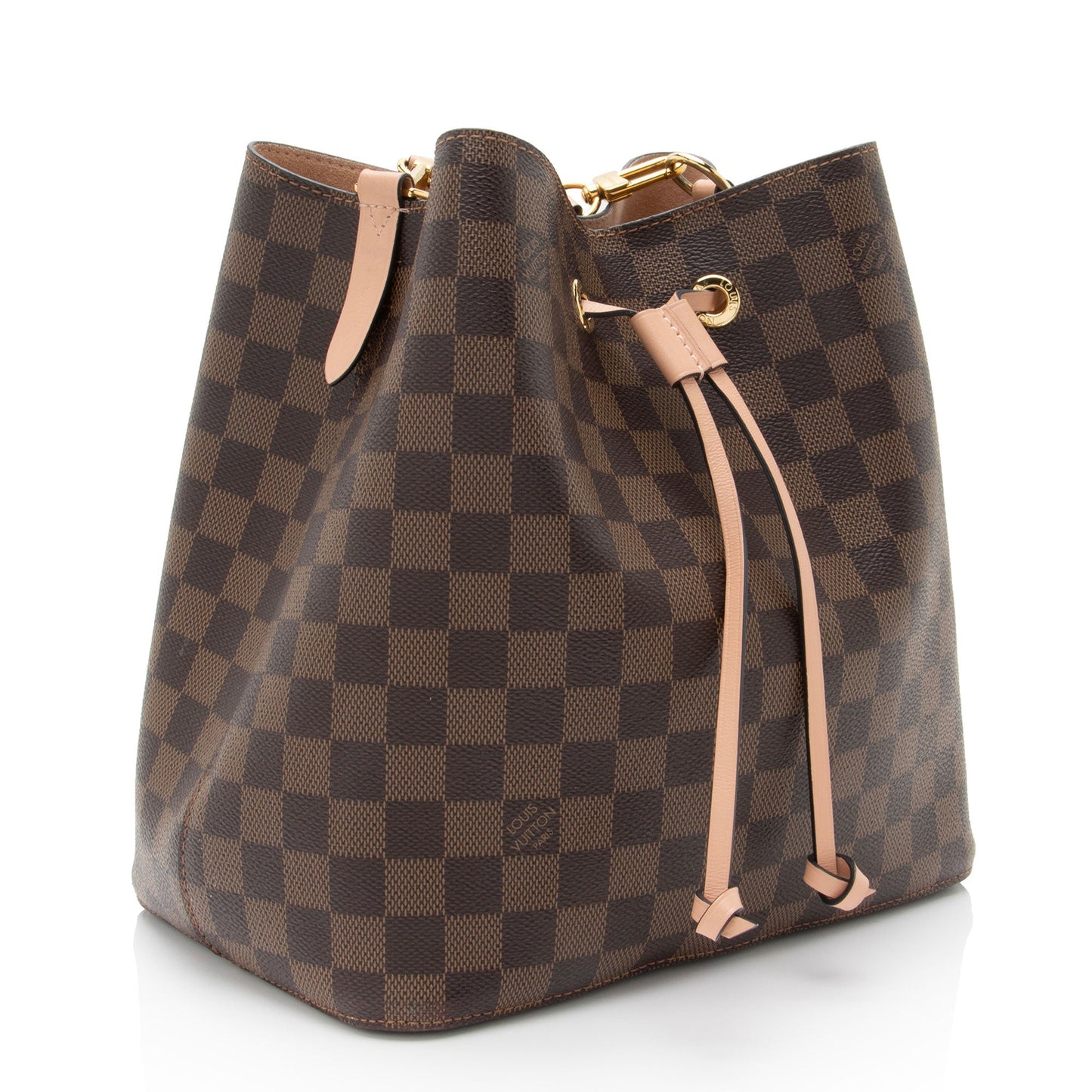 Louis Vuitton Damier Ebene Neonoe Shoulder Bag (SHF-IktZOi)