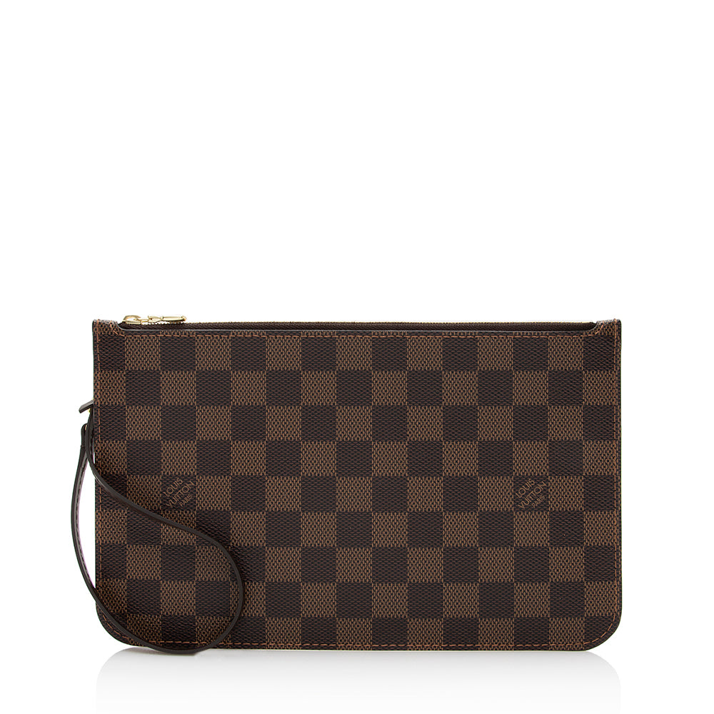 Louis Vuitton Damier Ebene Neverfull GM Pochette (SHF-cB2Gkw)