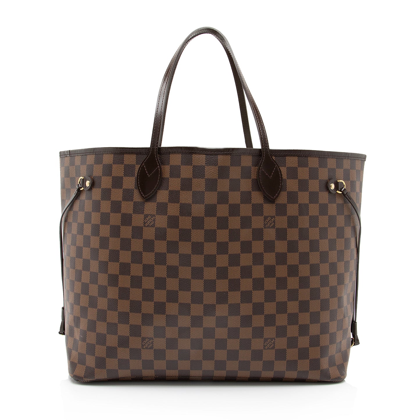 Louis Vuitton Damier Ebene Neverfull GM Tote (SHF-23718)