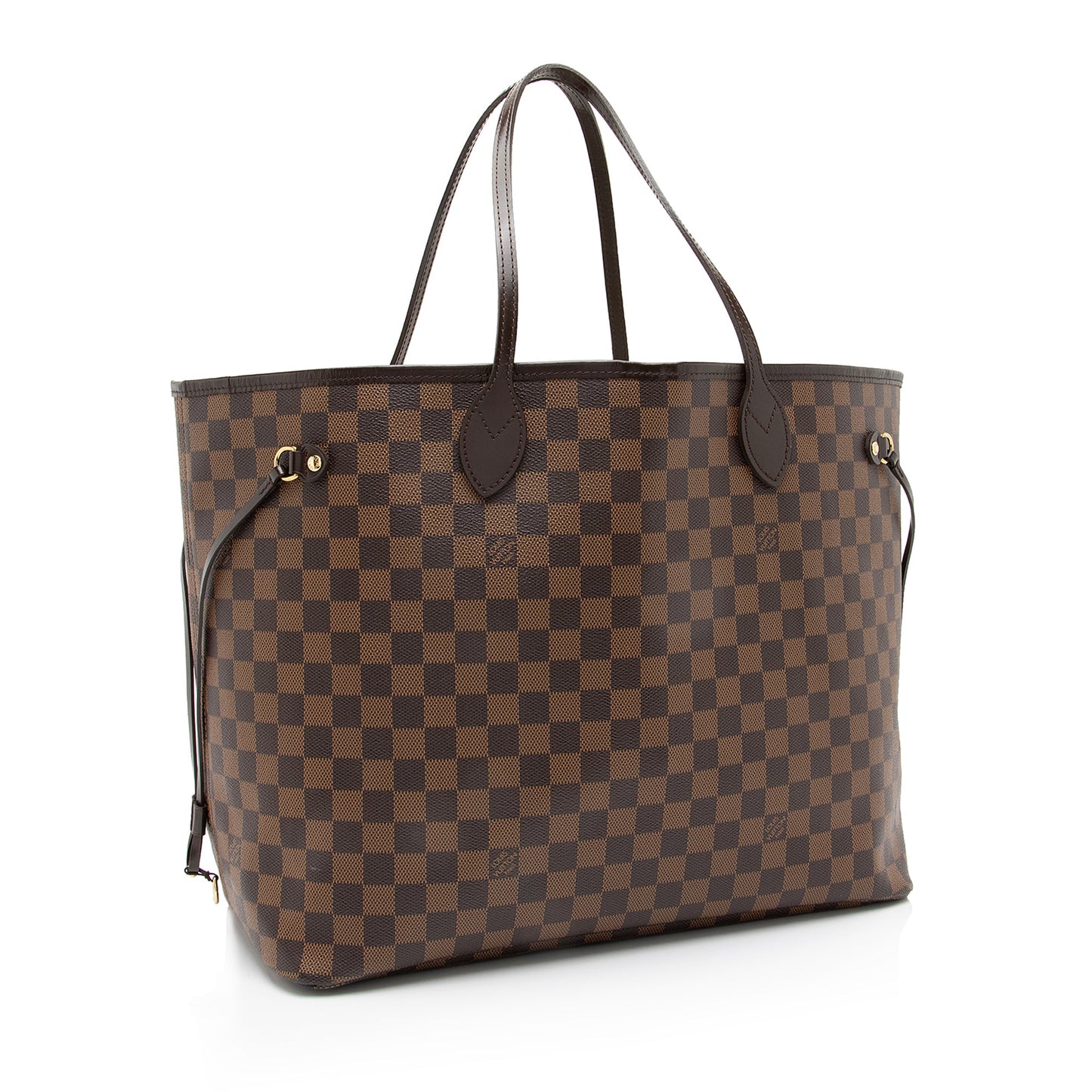 Louis Vuitton Damier Ebene Neverfull GM Tote (SHF-23718)