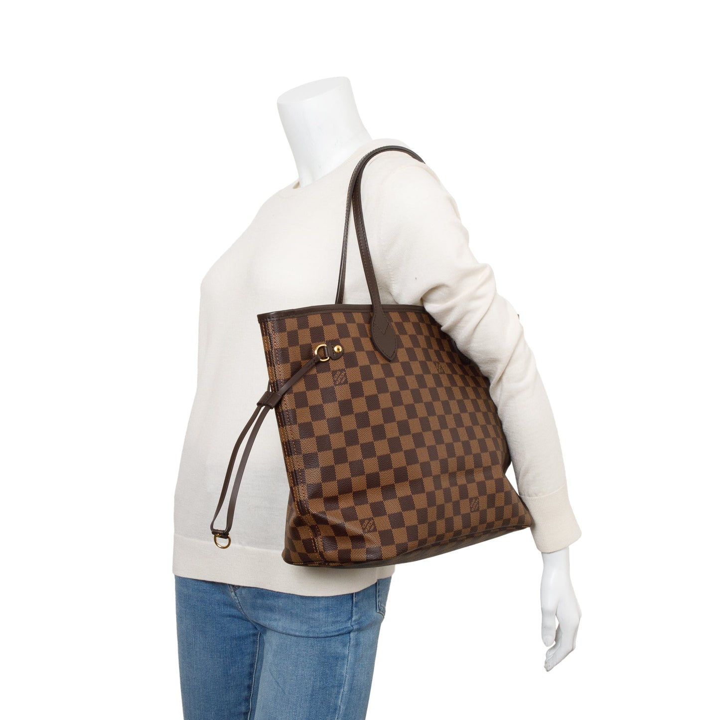 Louis Vuitton Damier Ebene Neverfull MM