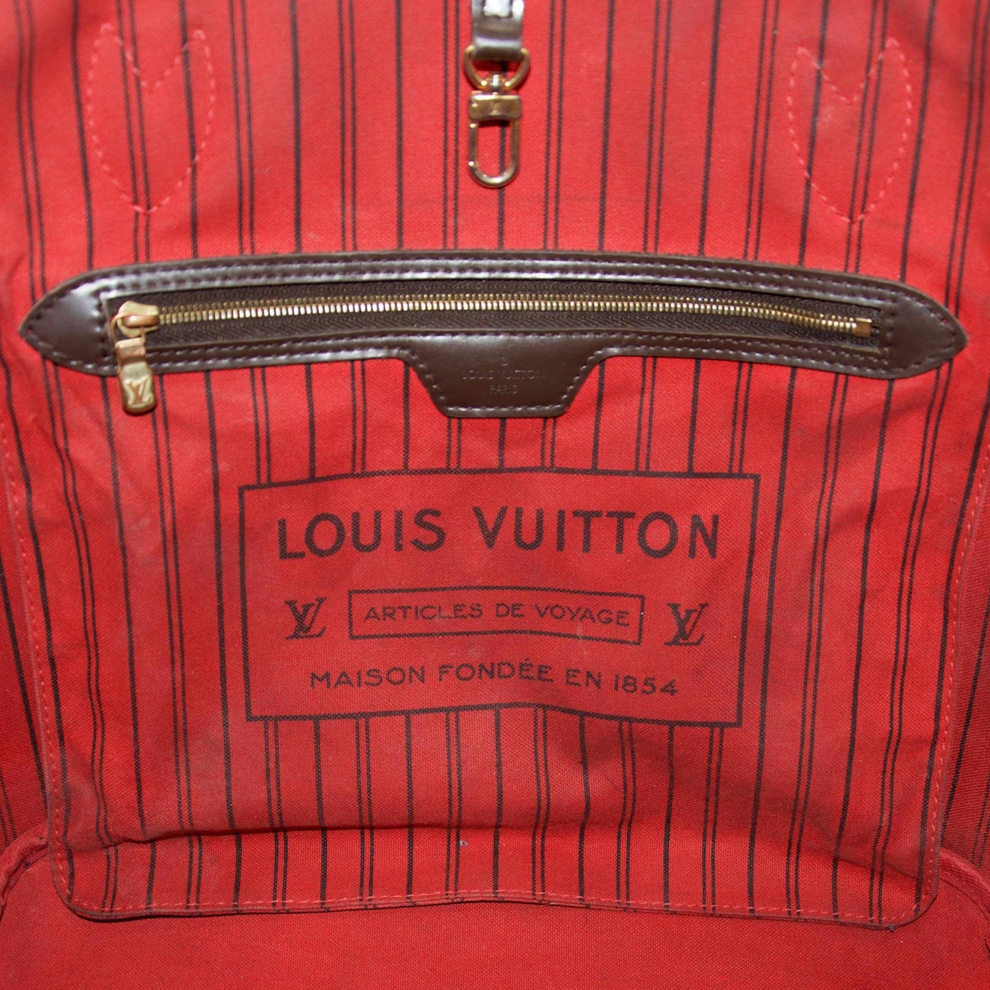 Louis Vuitton Damier Ebene Neverfull MM