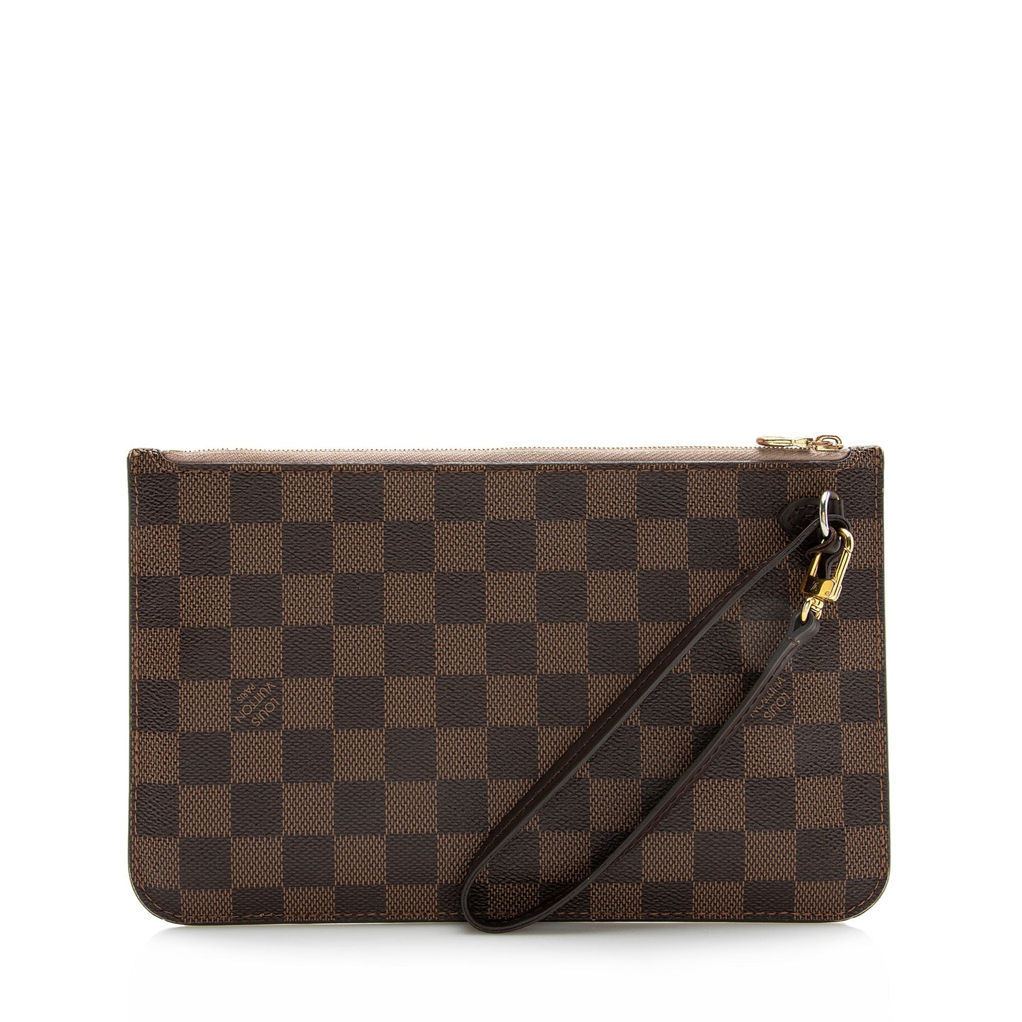 Louis Vuitton Damier Ebene Neverfull MM Pochette (SHF-22351)