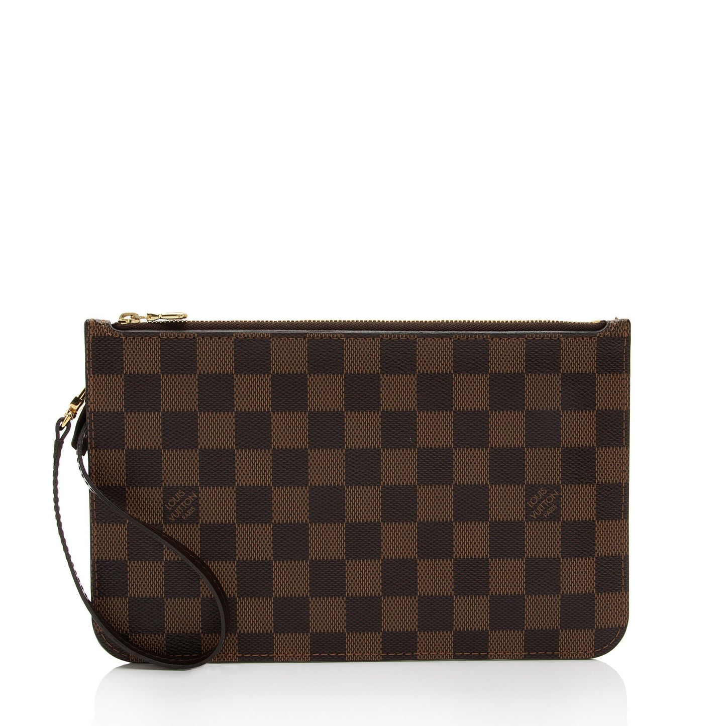 Louis Vuitton Damier Ebene Neverfull MM Pochette (SHF-GOdo3z)