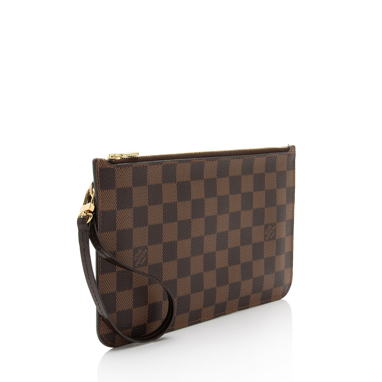 Louis Vuitton Damier Ebene Neverfull MM Pochette (SHF-GOdo3z)