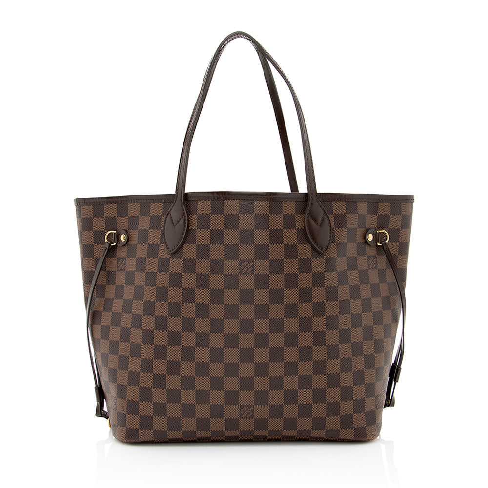 Louis Vuitton Damier Ebene Neverfull MM Tote (SHF-21444)