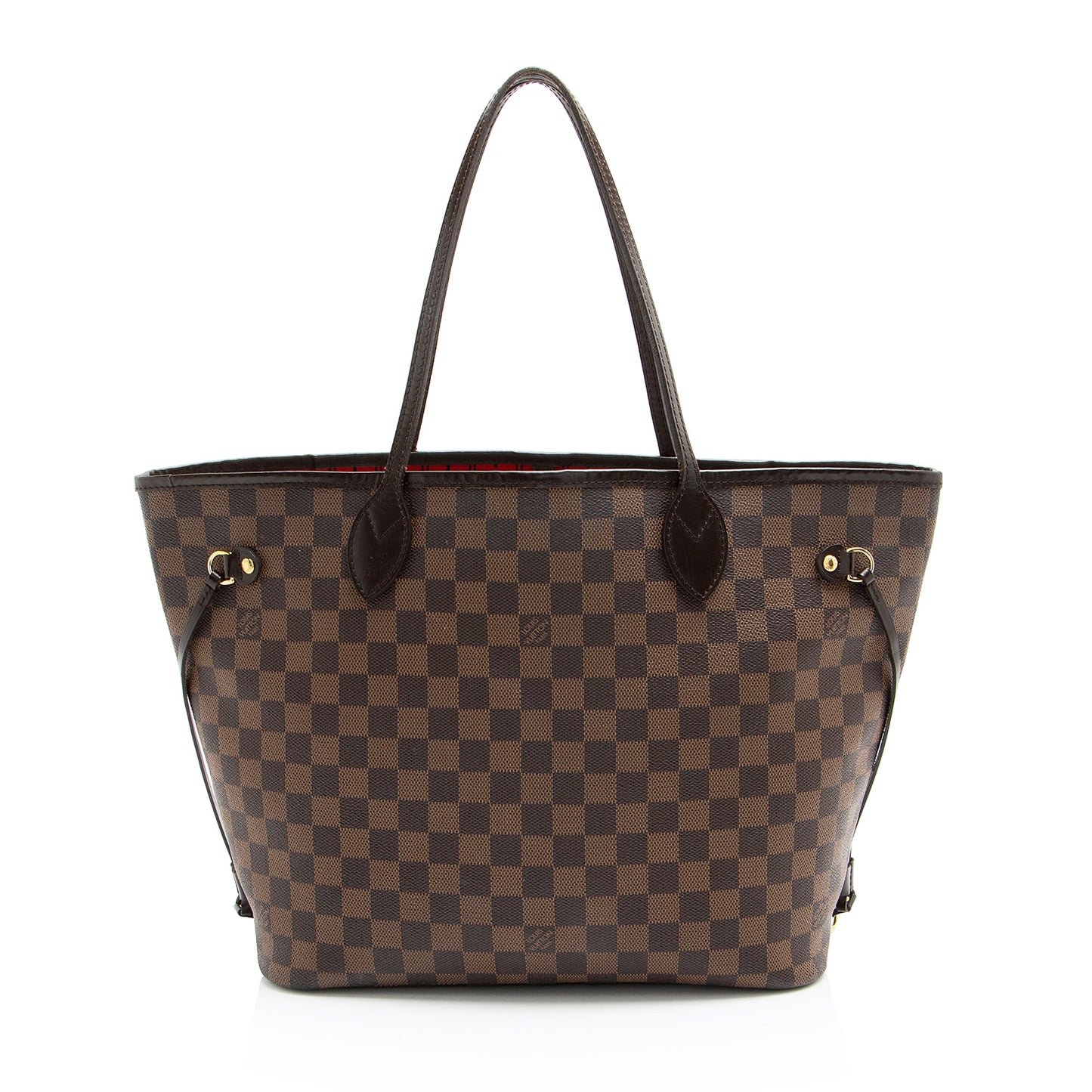 Louis Vuitton Damier Ebene Neverfull MM Tote (SHF-T7BKnj)