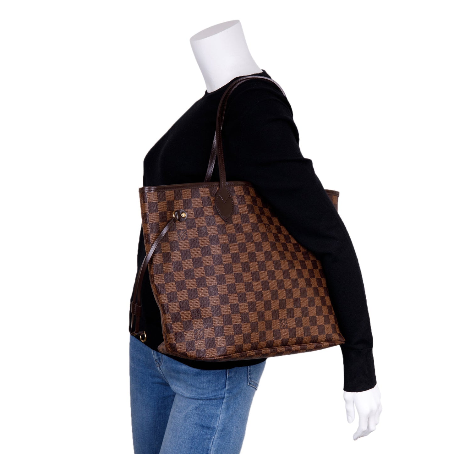 Louis Vuitton Damier Ebene Neverfull MM