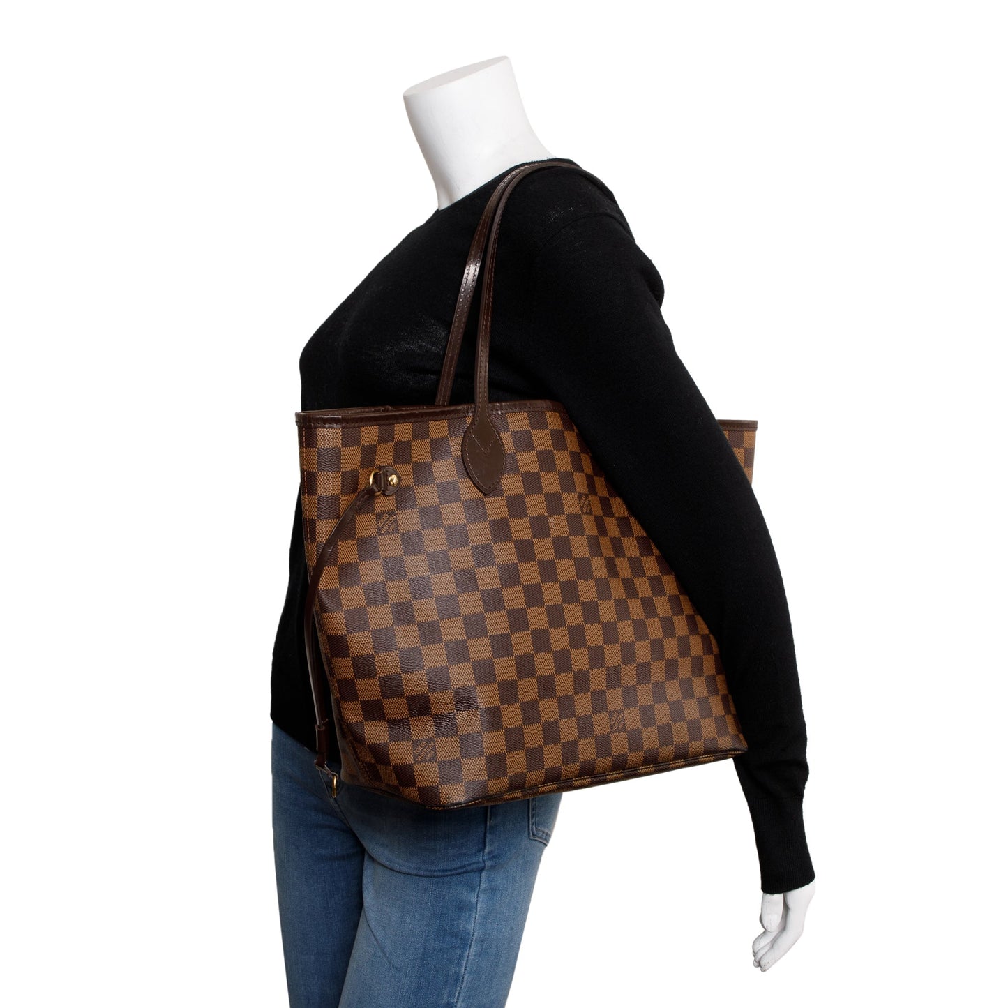Louis Vuitton Damier Ebene Neverfull MM