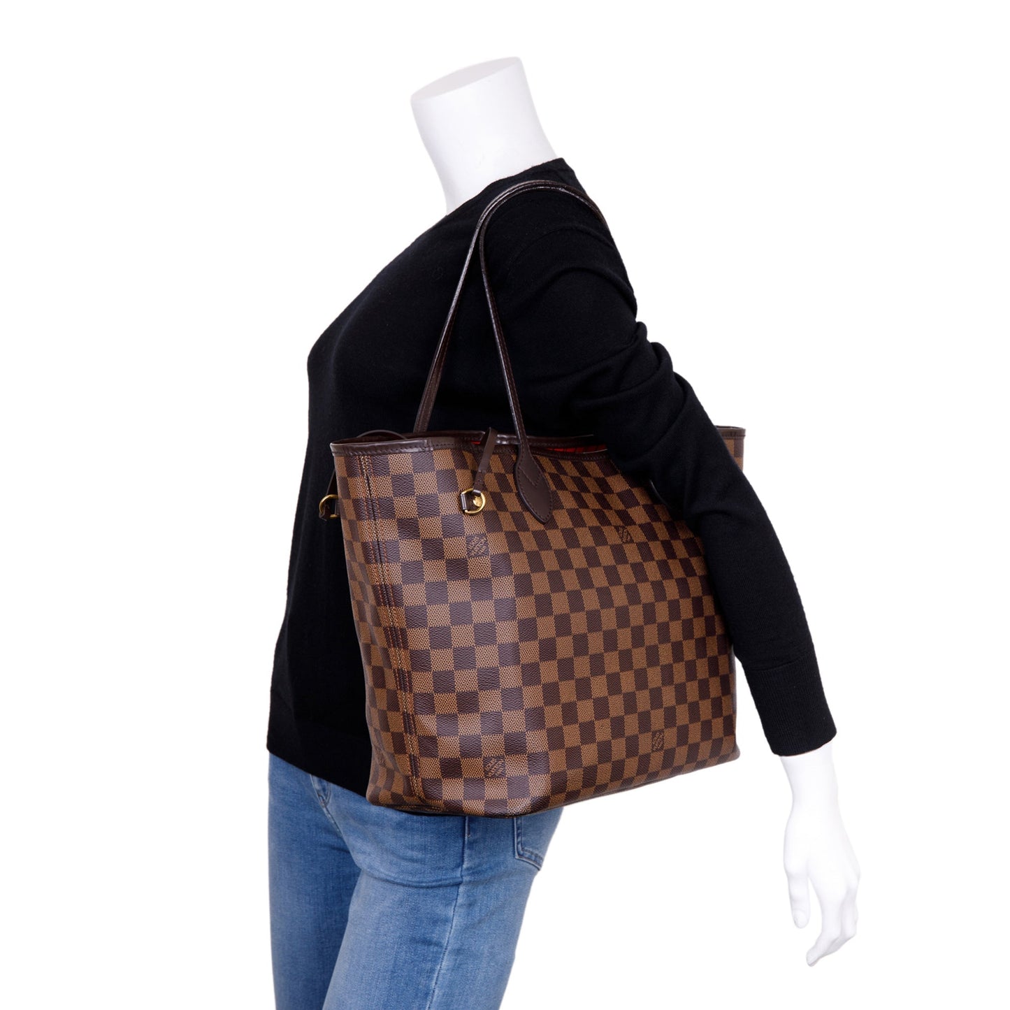 Louis Vuitton Damier Ebene Neverfull MM