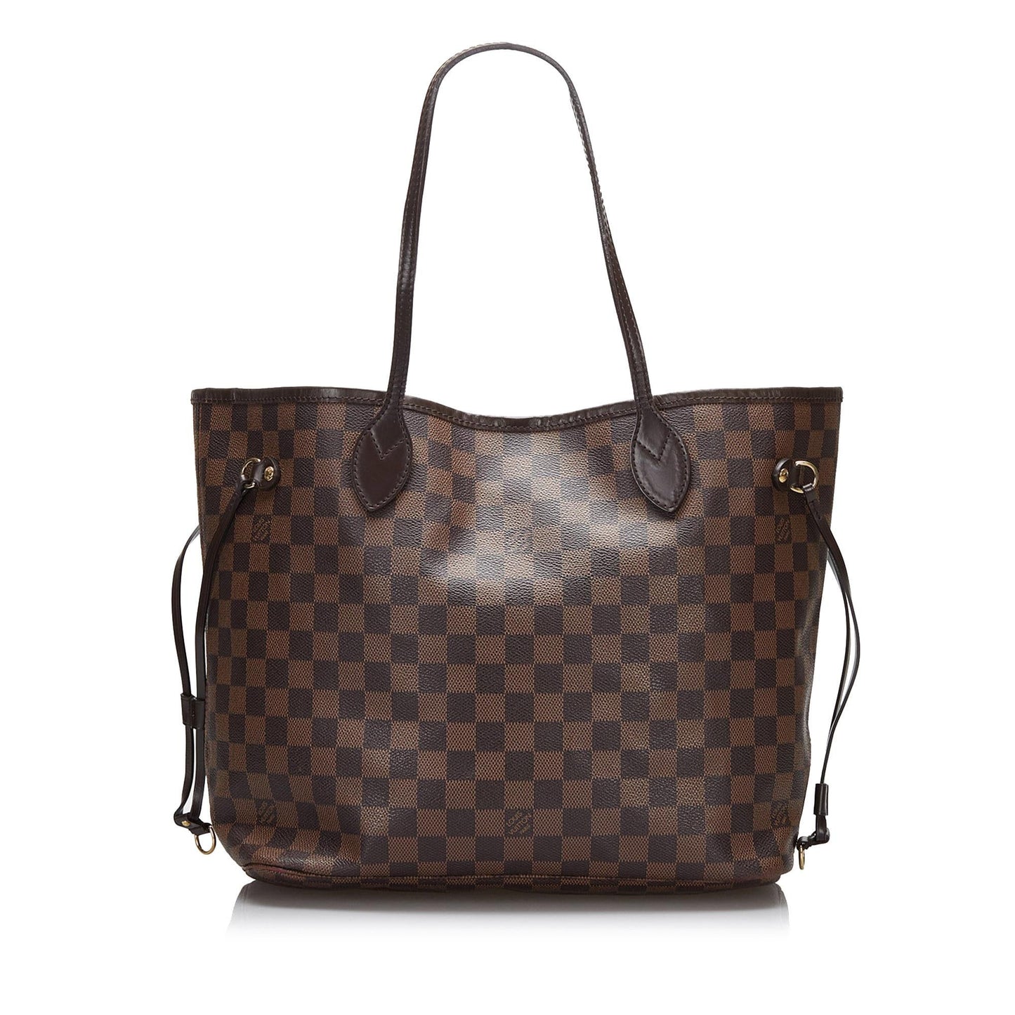 Louis Vuitton Damier Ebene Neverfull MM (SHG-vhv9oD)