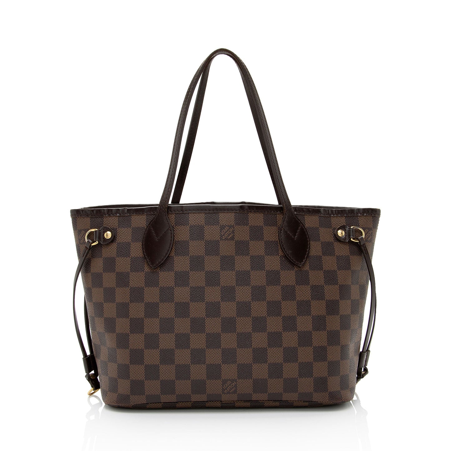 Louis Vuitton Damier Ebene Neverfull PM Tote (SHF-Q327eN)