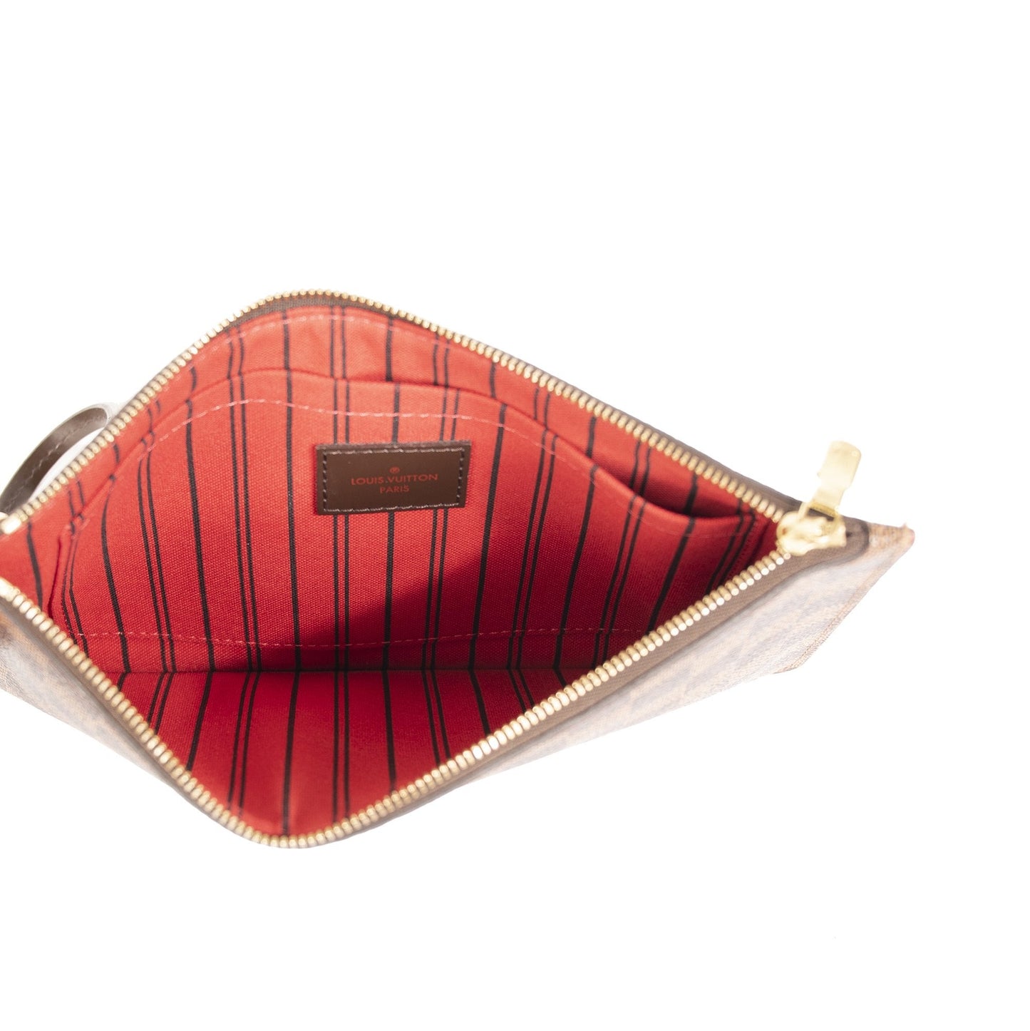 Louis Vuitton Damier Ebene Neverfull Pochette