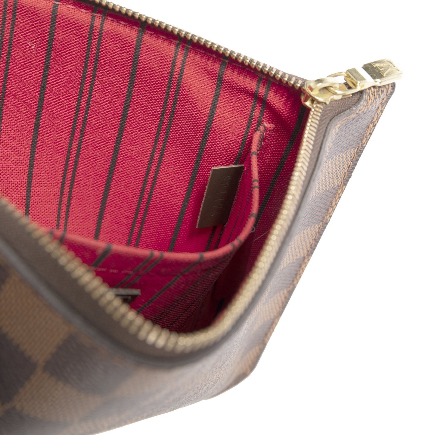 Louis Vuitton Damier Ebene Neverfull Pochette