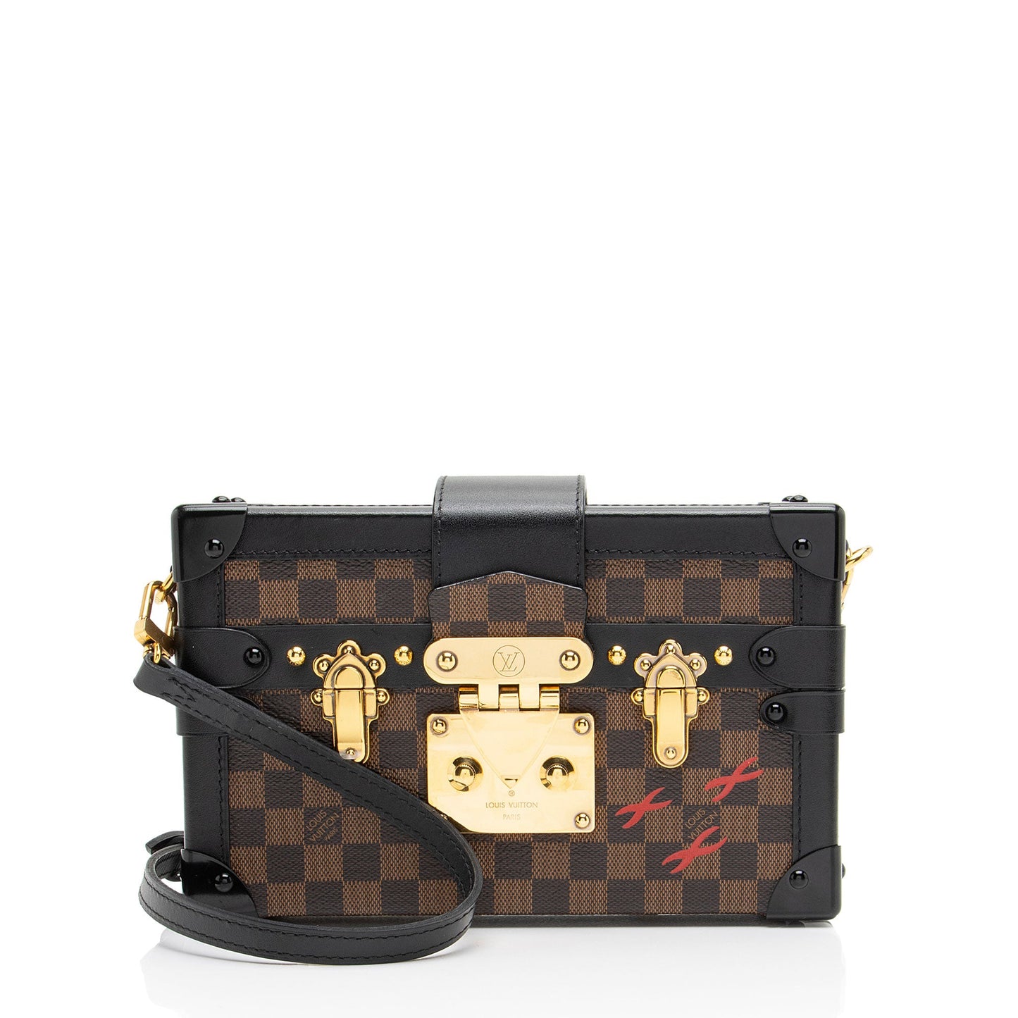 Louis Vuitton Damier Ebene Petite Malle Bag