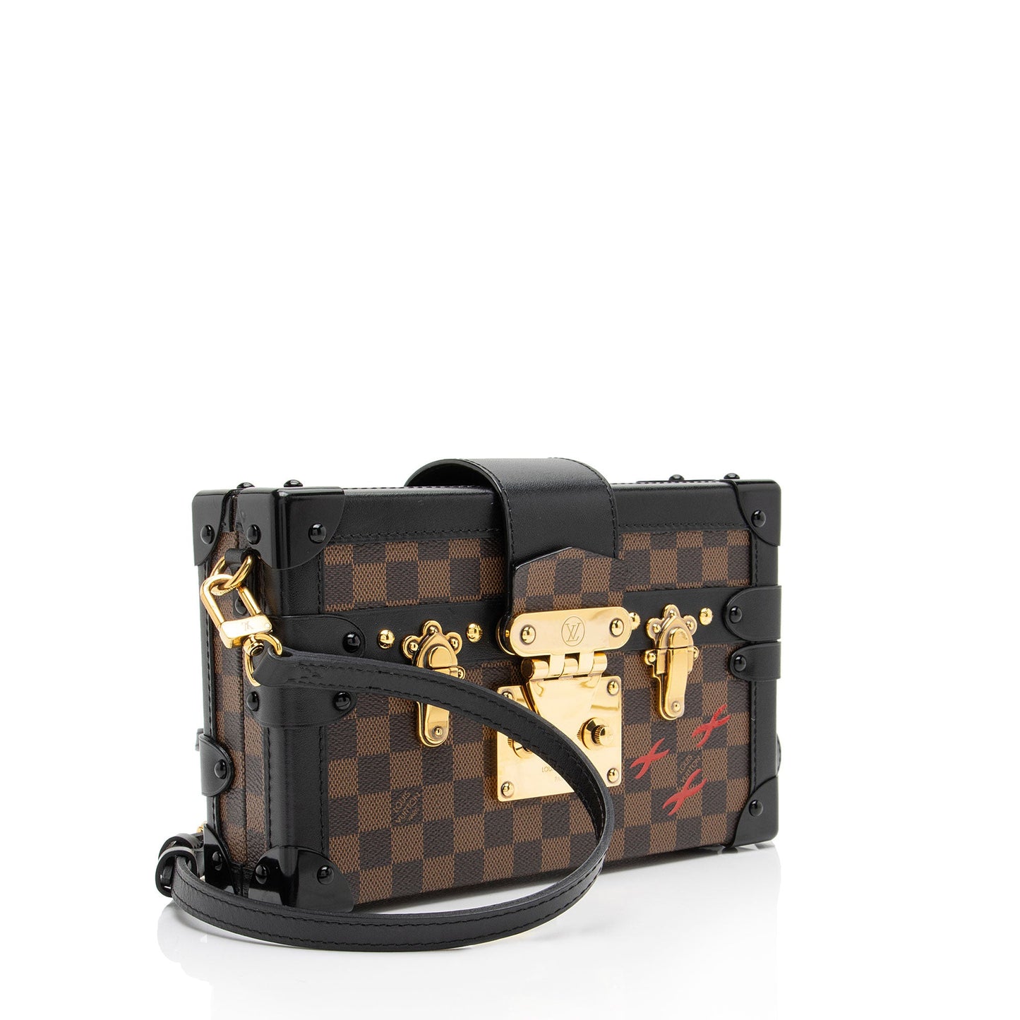 Louis Vuitton Damier Ebene Petite Malle Bag