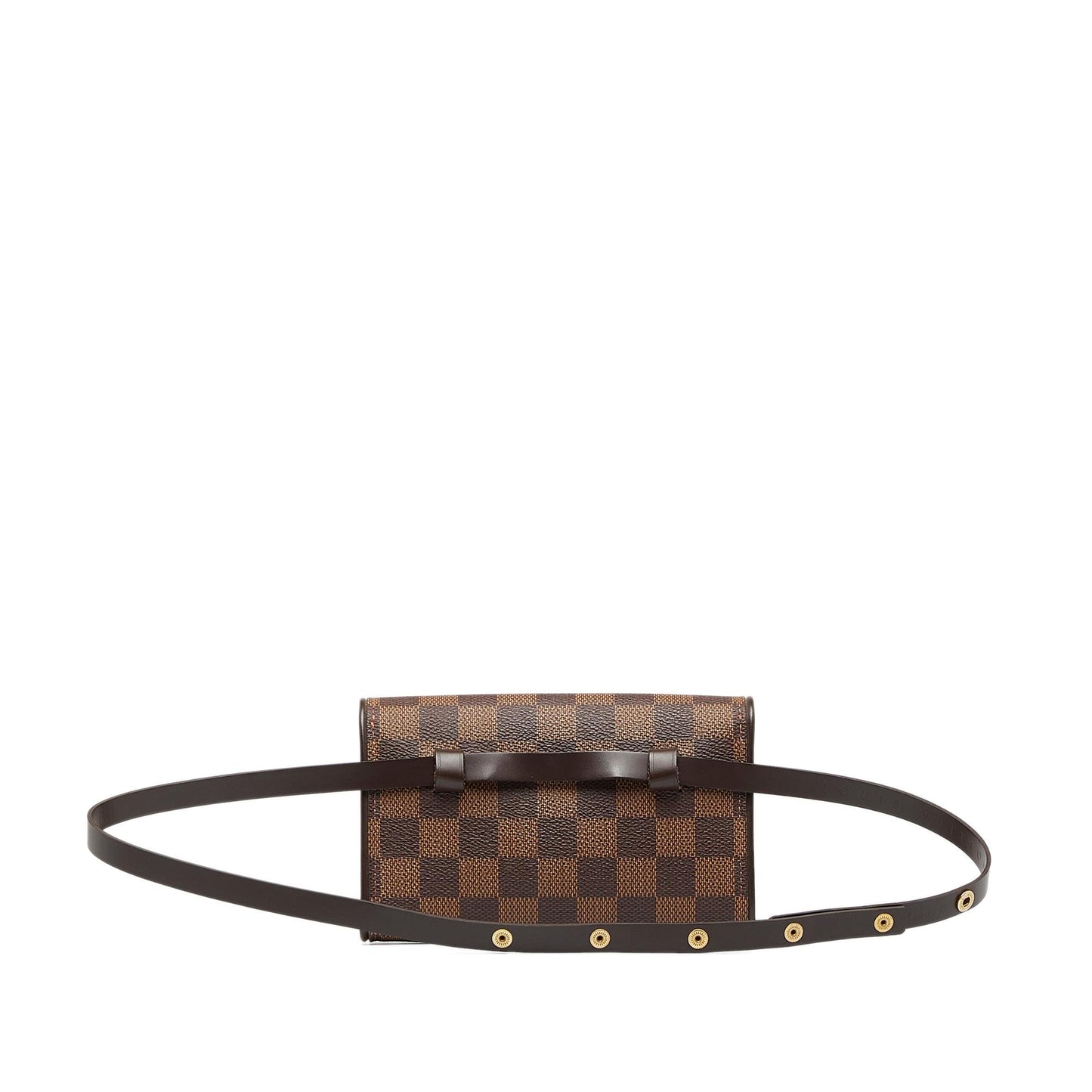 Louis Vuitton Damier Ebene Pochette Florentine (SHG-BzL74p)
