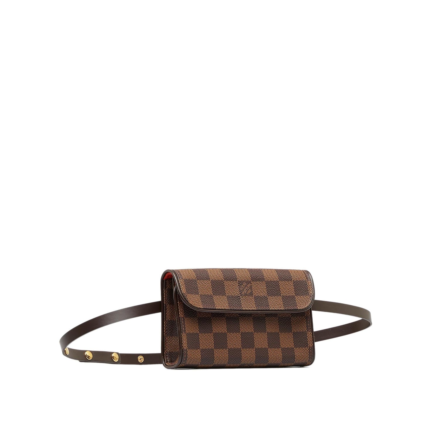 Louis Vuitton Damier Ebene Pochette Florentine (SHG-BzL74p)