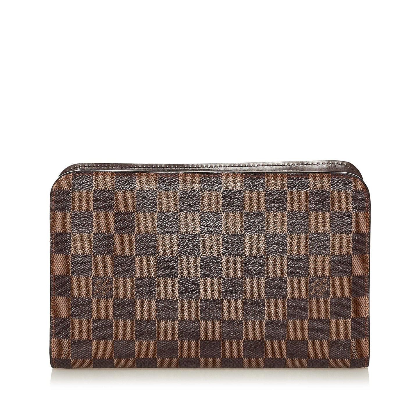 Louis Vuitton Damier Ebene Pochette Saint Louis (SHG-35699)