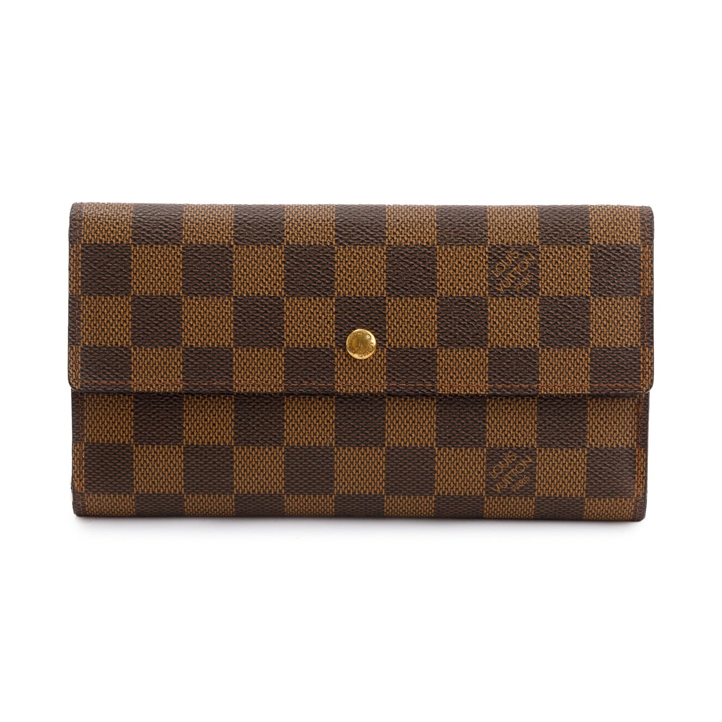 Louis Vuitton Damier Ebene Porte Tresor International Wallet