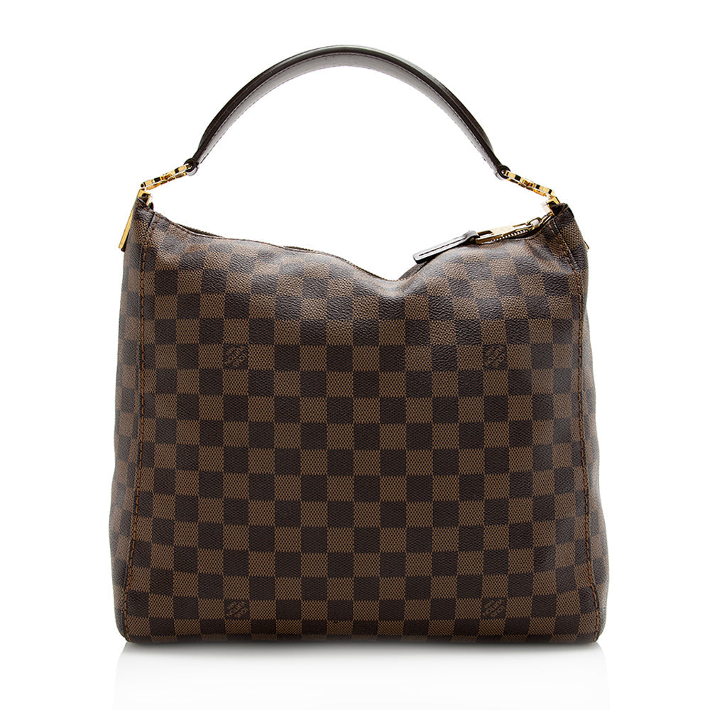 Louis Vuitton Damier Ebene Portobello PM Shoulder Bag (SHF-21549)