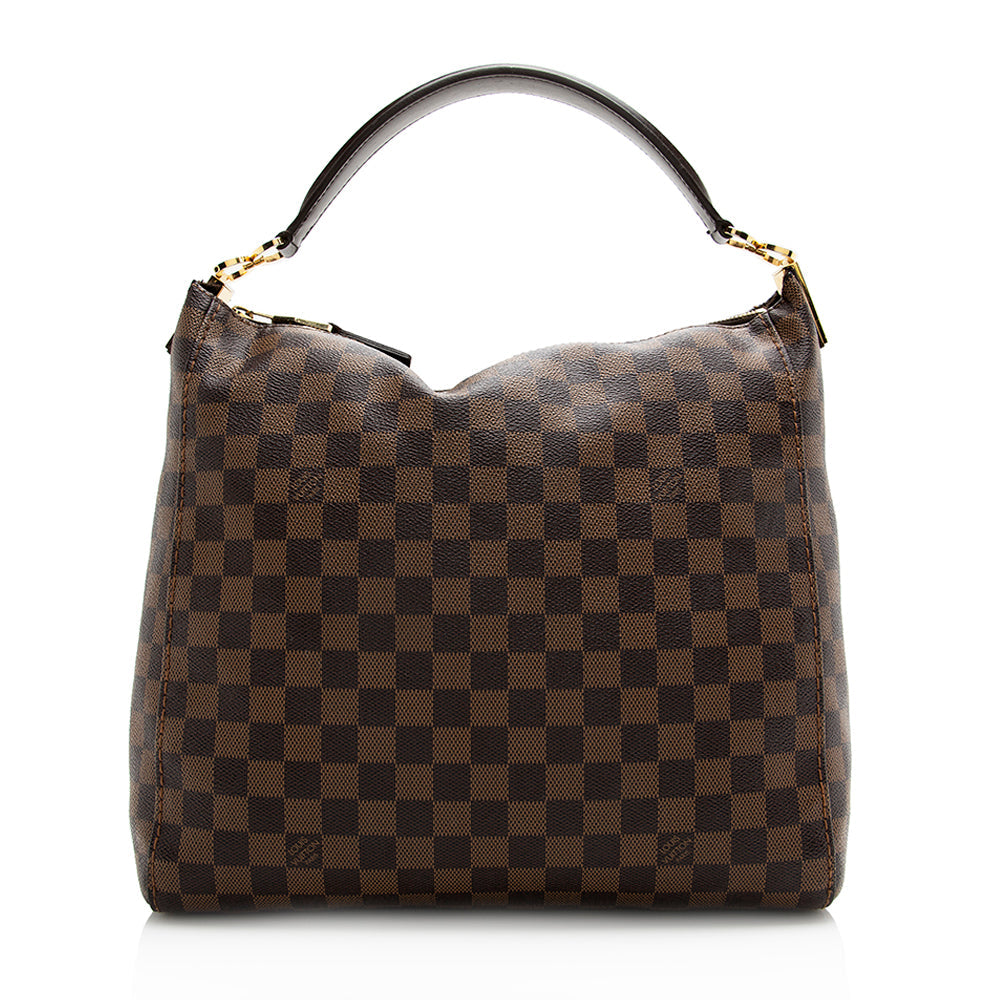Louis Vuitton Damier Ebene Portobello PM Shoulder Bag (SHF-21549)