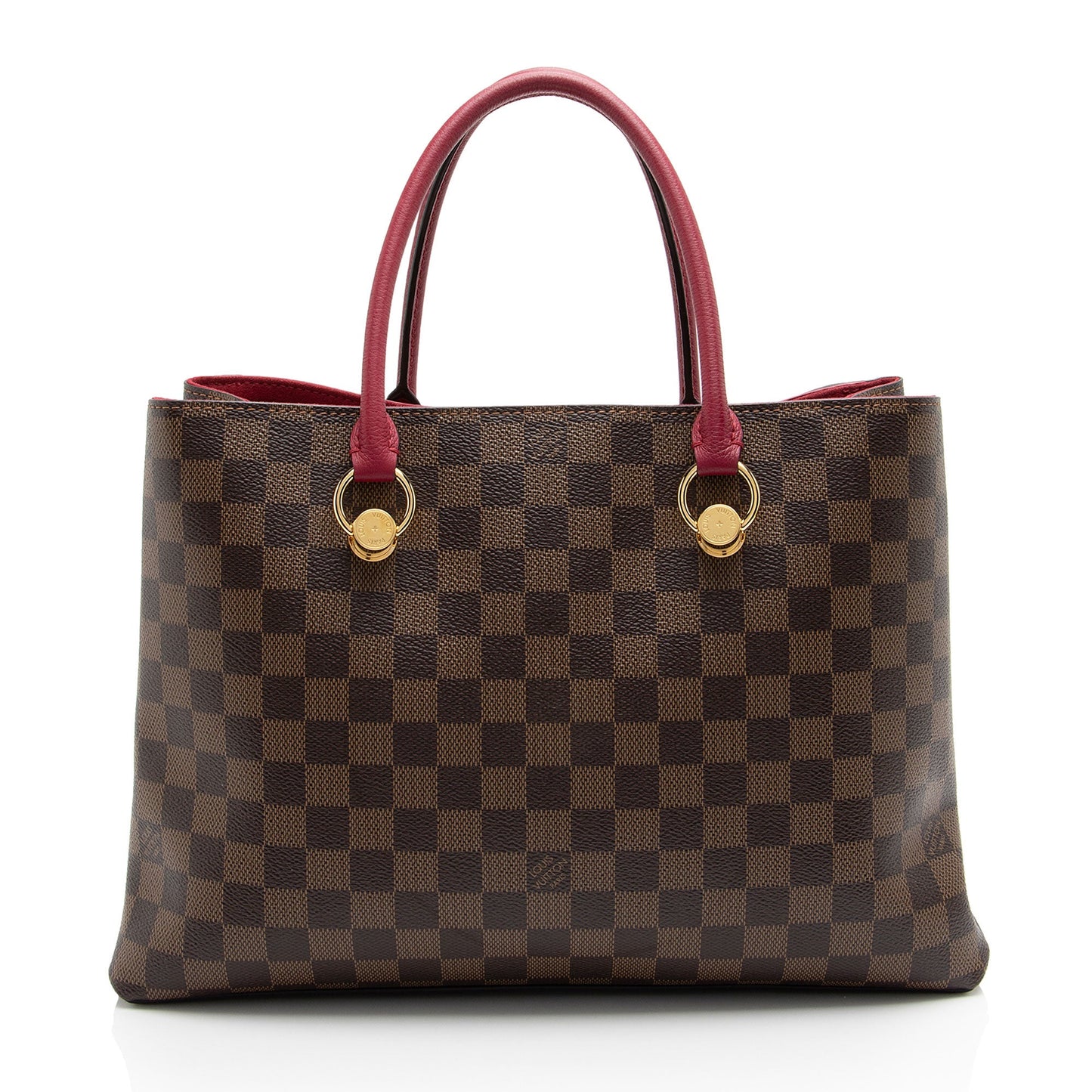 Louis Vuitton Damier Ebene Riverside Tote (SHF-GWPZgU)