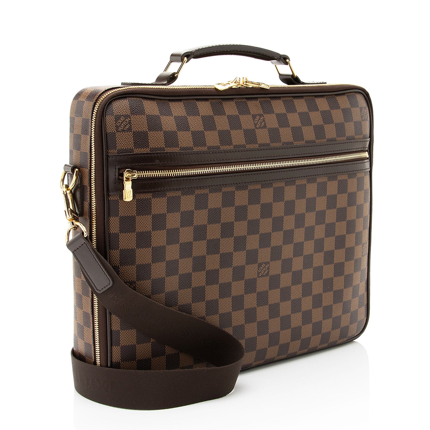 Louis Vuitton Damier Ebene Sabana Laptop Briefcase (SHF-RqQFsf)