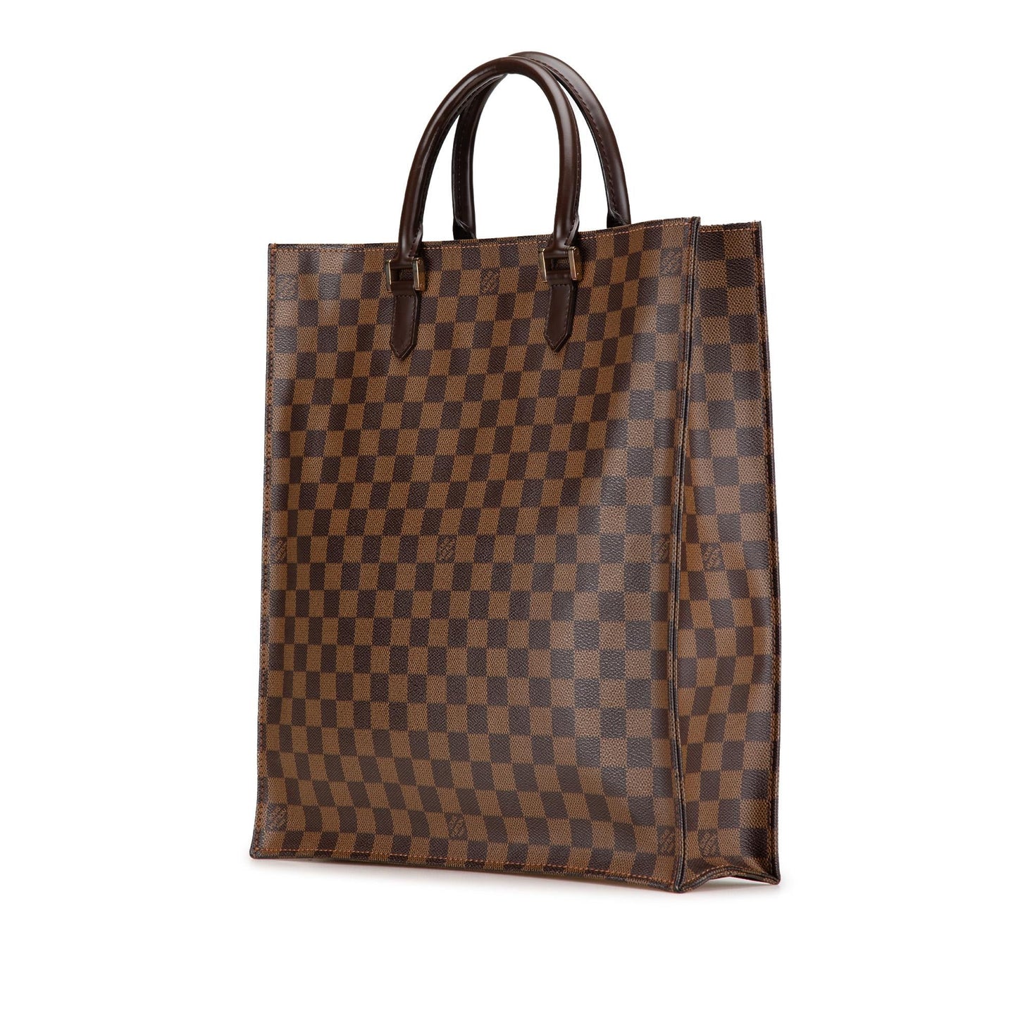 Louis Vuitton Damier Ebene Sac Plat (SHG-cF5L0b)