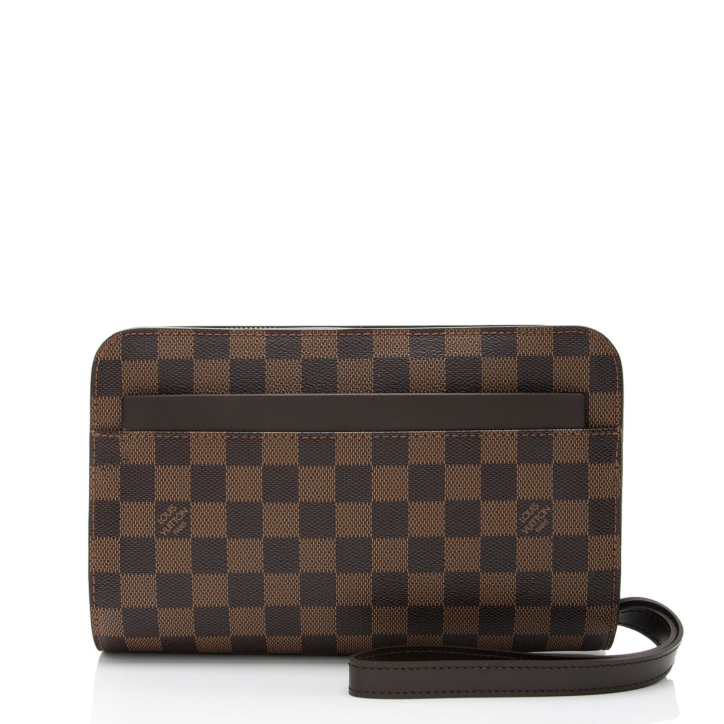 Louis Vuitton Damier Ebene Saint Louis Clutch (SHF-sRh2xy)