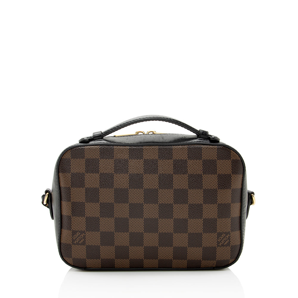 Louis Vuitton Damier Ebene Santa Monica Shoulder Bag (SHF-21951)