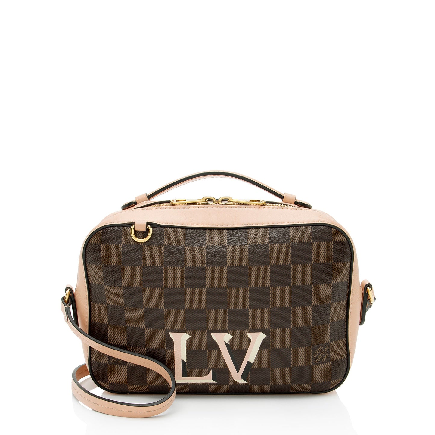 Louis Vuitton Damier Ebene Santa Monica Shoulder Bag