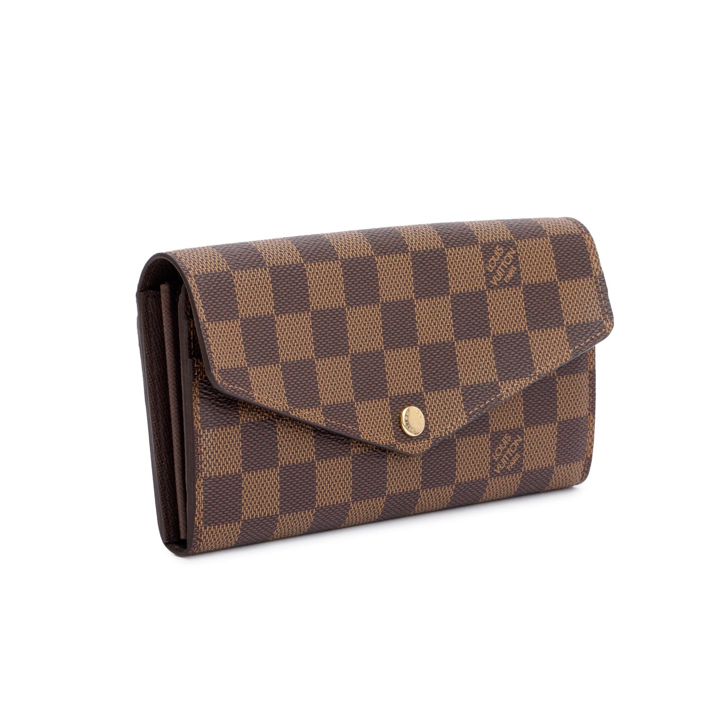 Louis Vuitton Damier Ebene Sarah NM Wallet