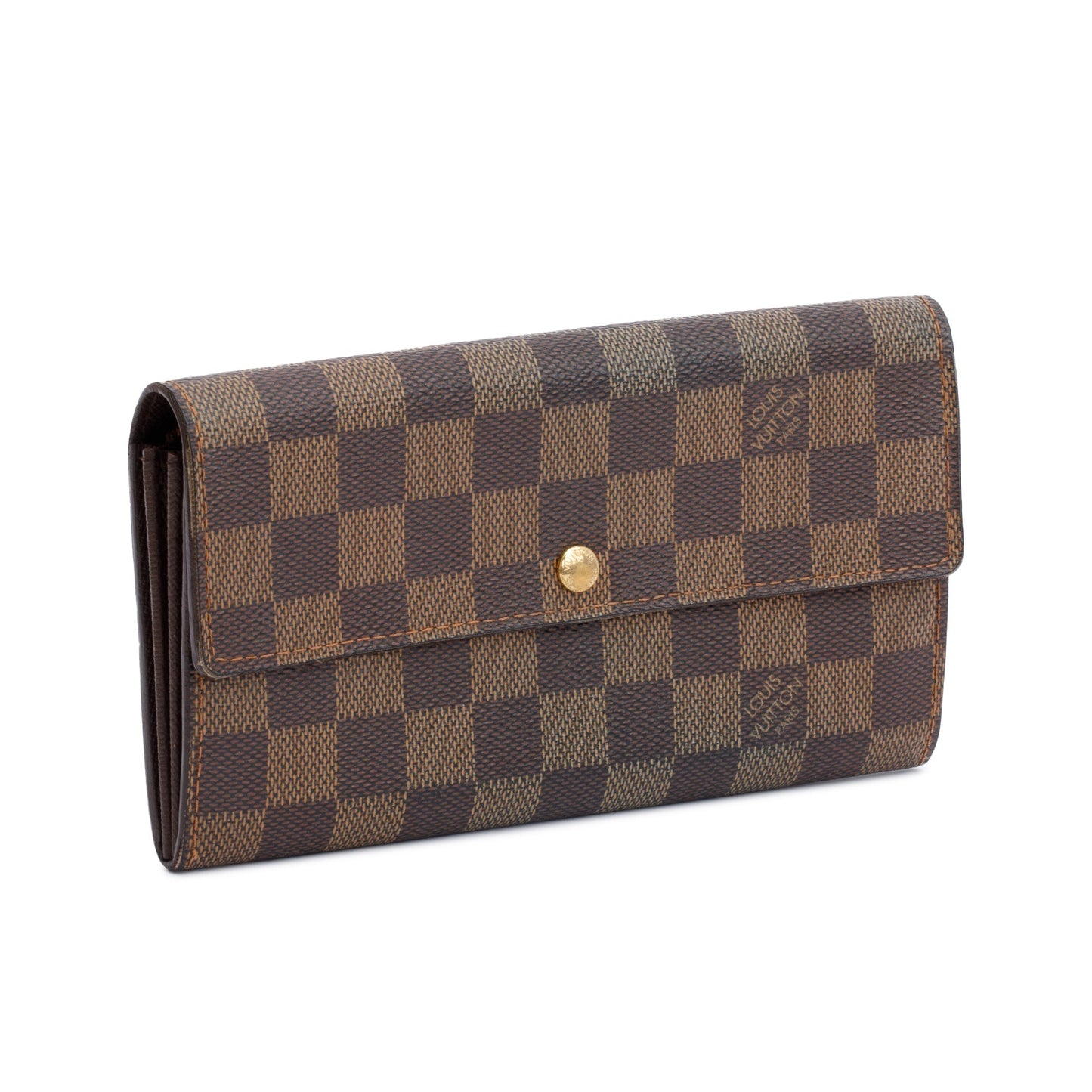 Louis Vuitton Damier Ebene Sarah Wallet