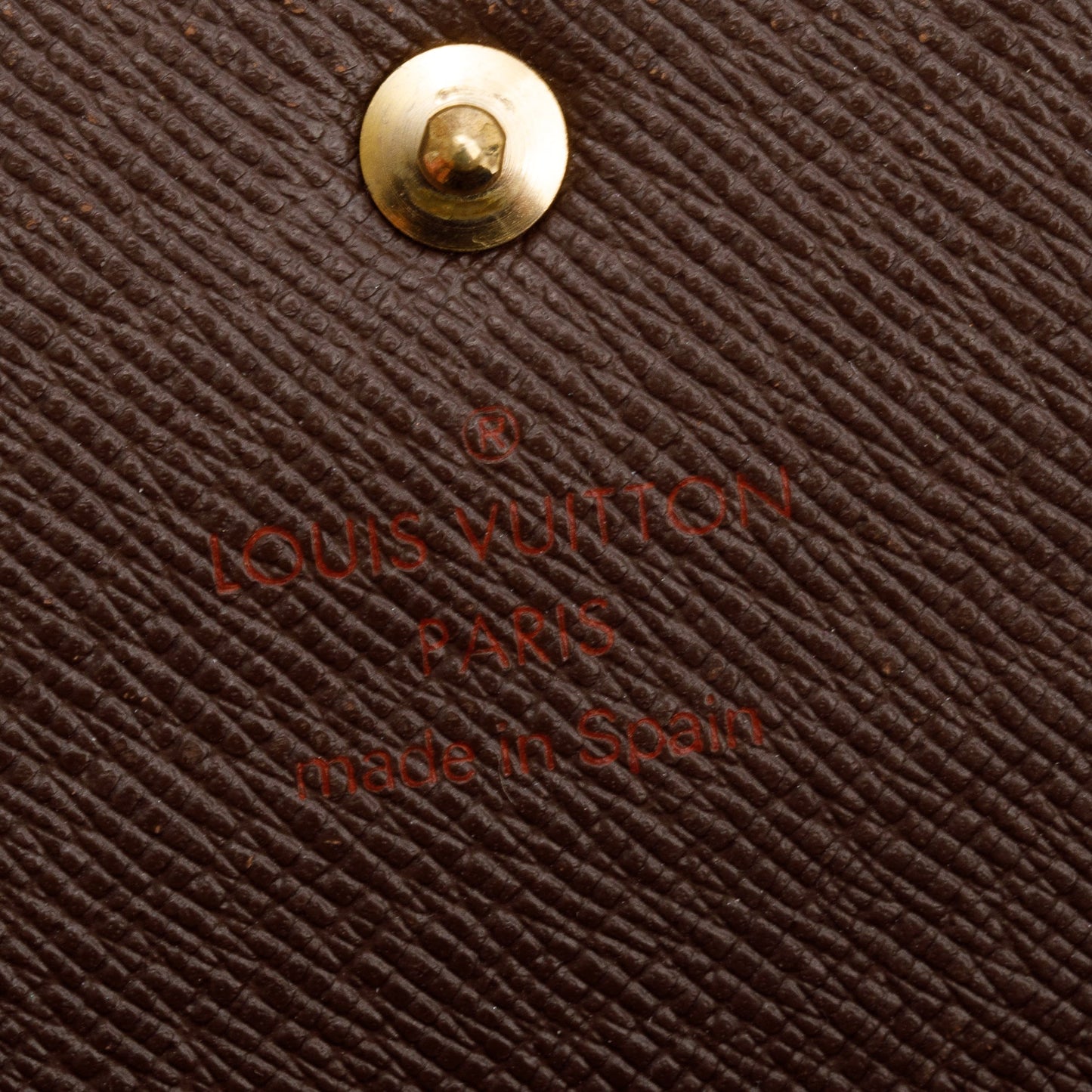 Louis Vuitton Damier Ebene Sarah Wallet