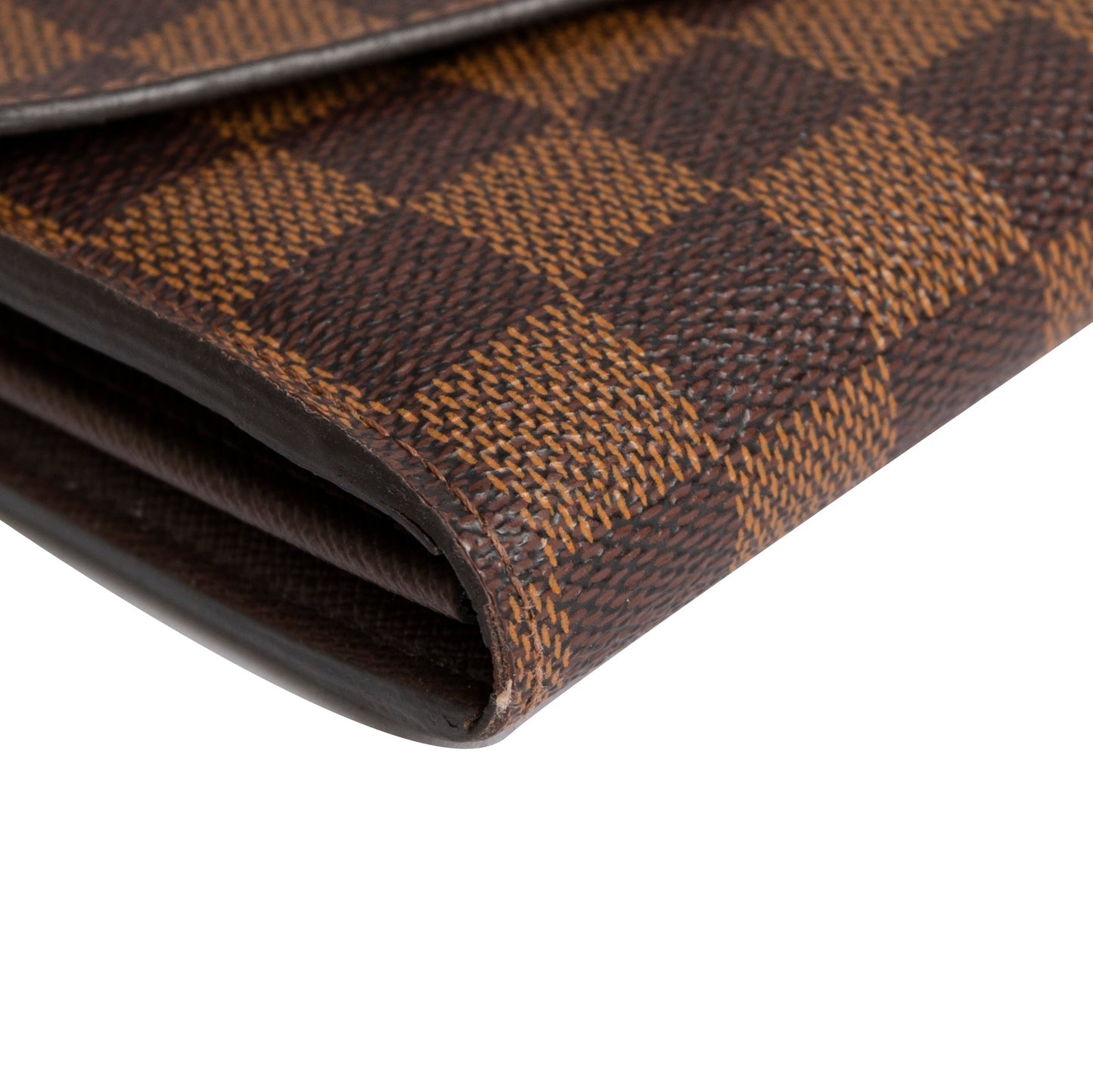 Louis Vuitton Damier Ebene Sarah Wallet