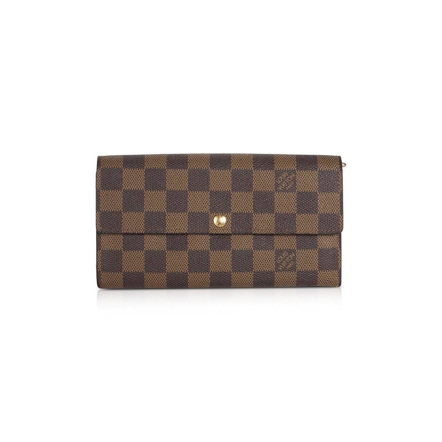 Louis Vuitton Damier Ebene Sarah Wallet