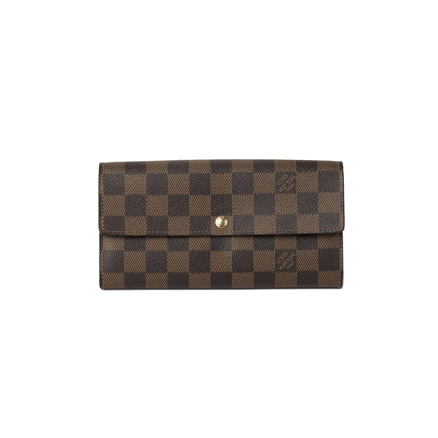 Louis Vuitton Damier Ebene Sarah Wallet
